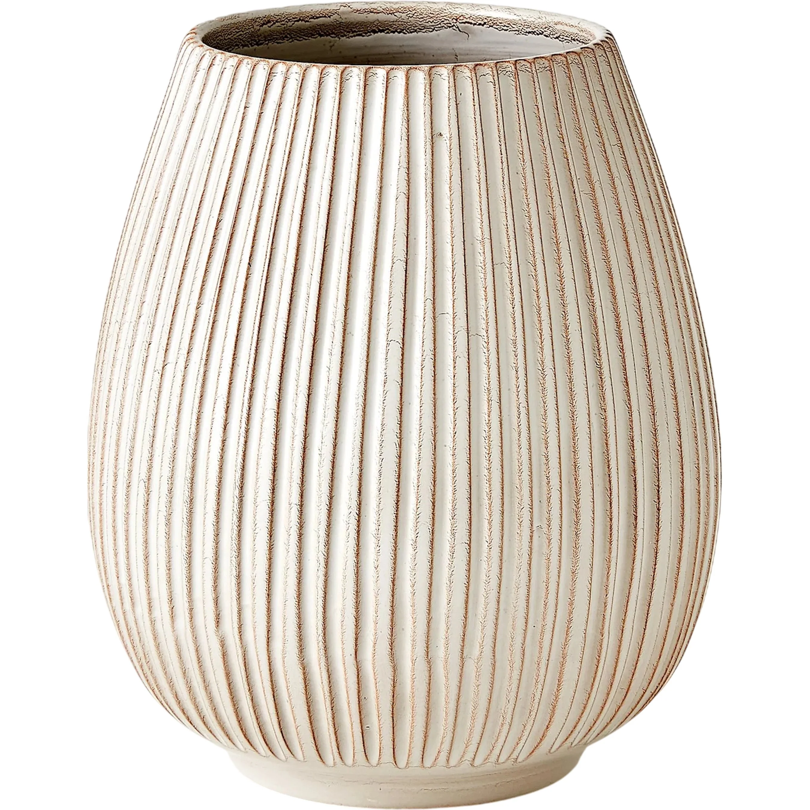 Vertical Ribbed Vase - Image 2