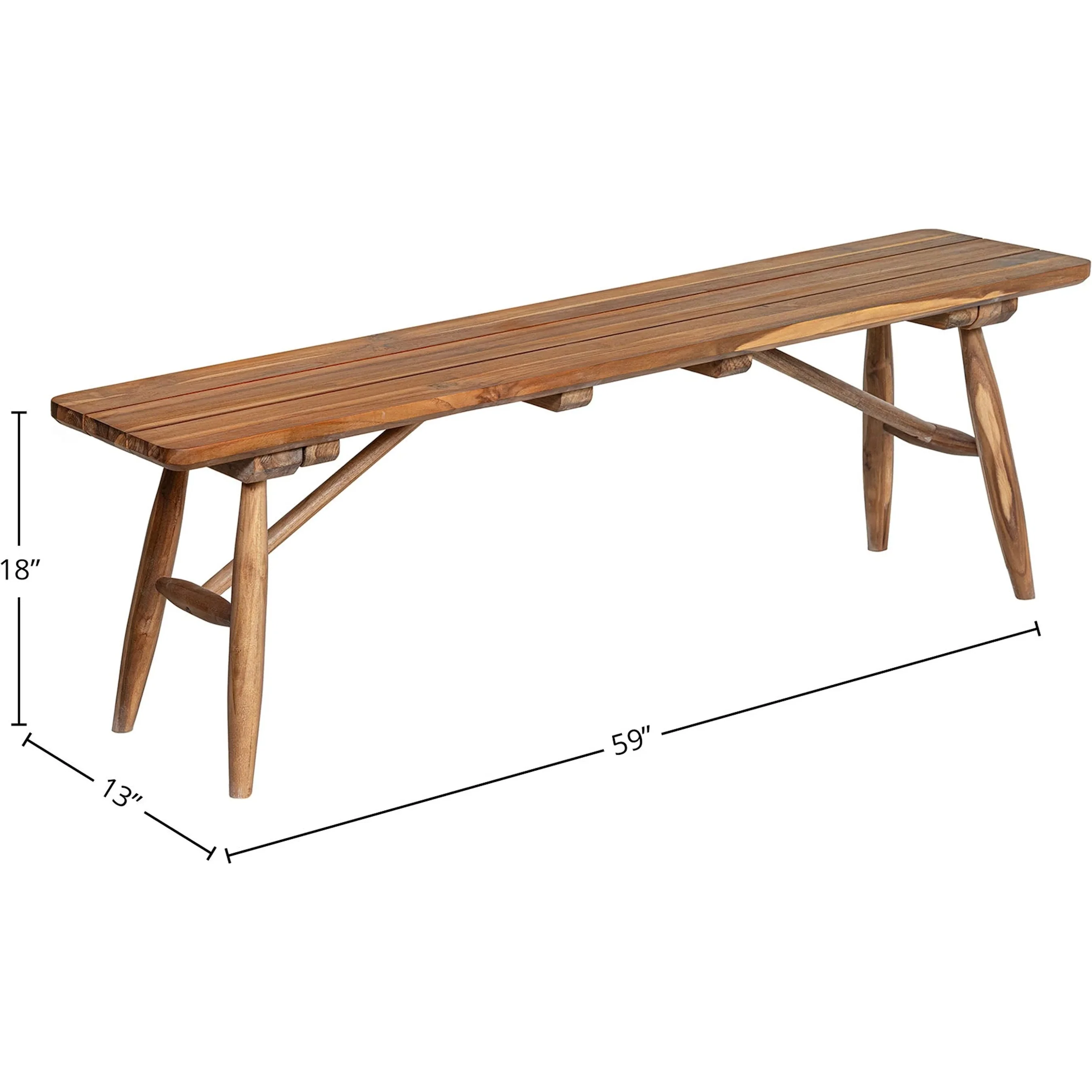 Vineyard Outdoor - Dining Bench - Image 5