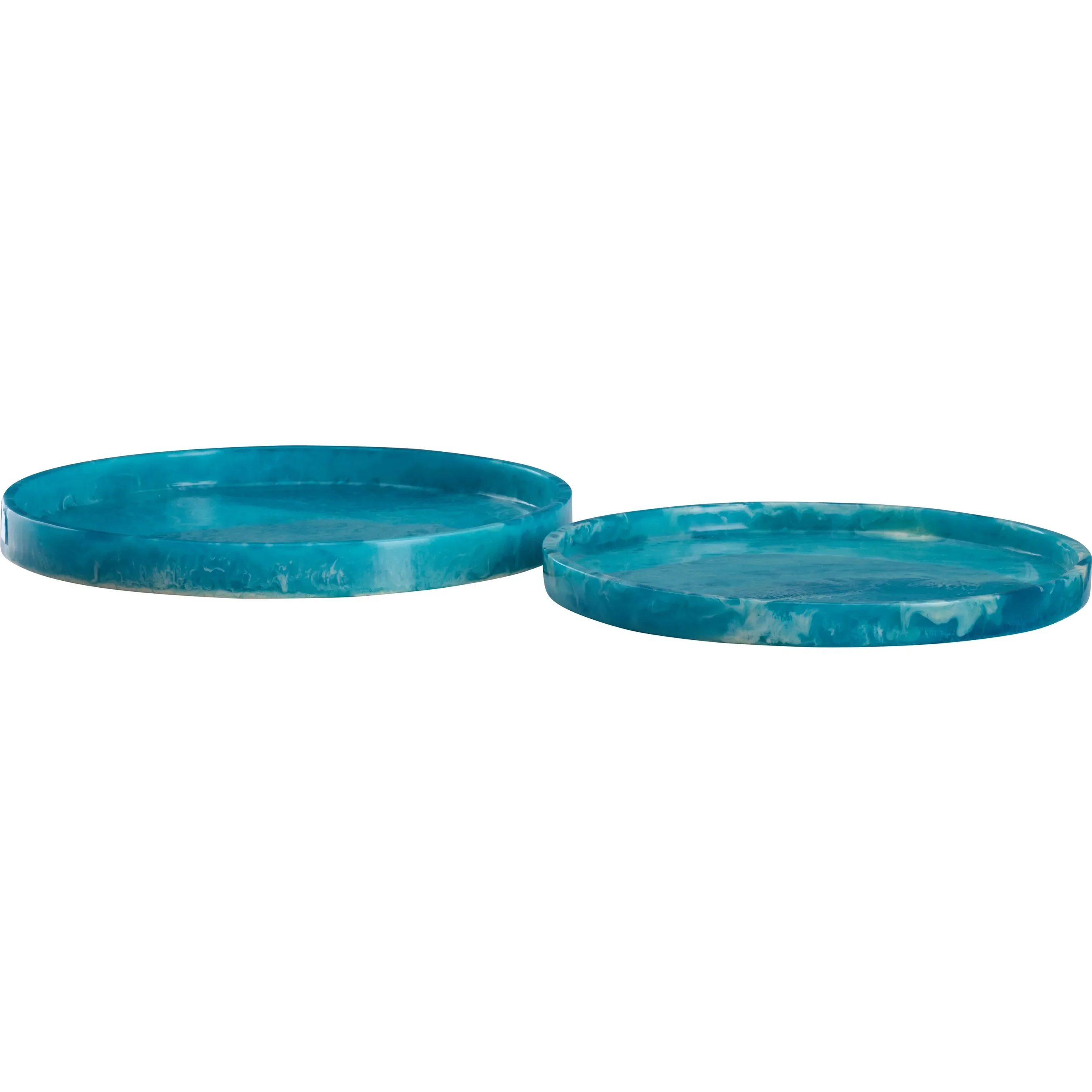 Vista Blue Tray (Set of 2) - Image 2