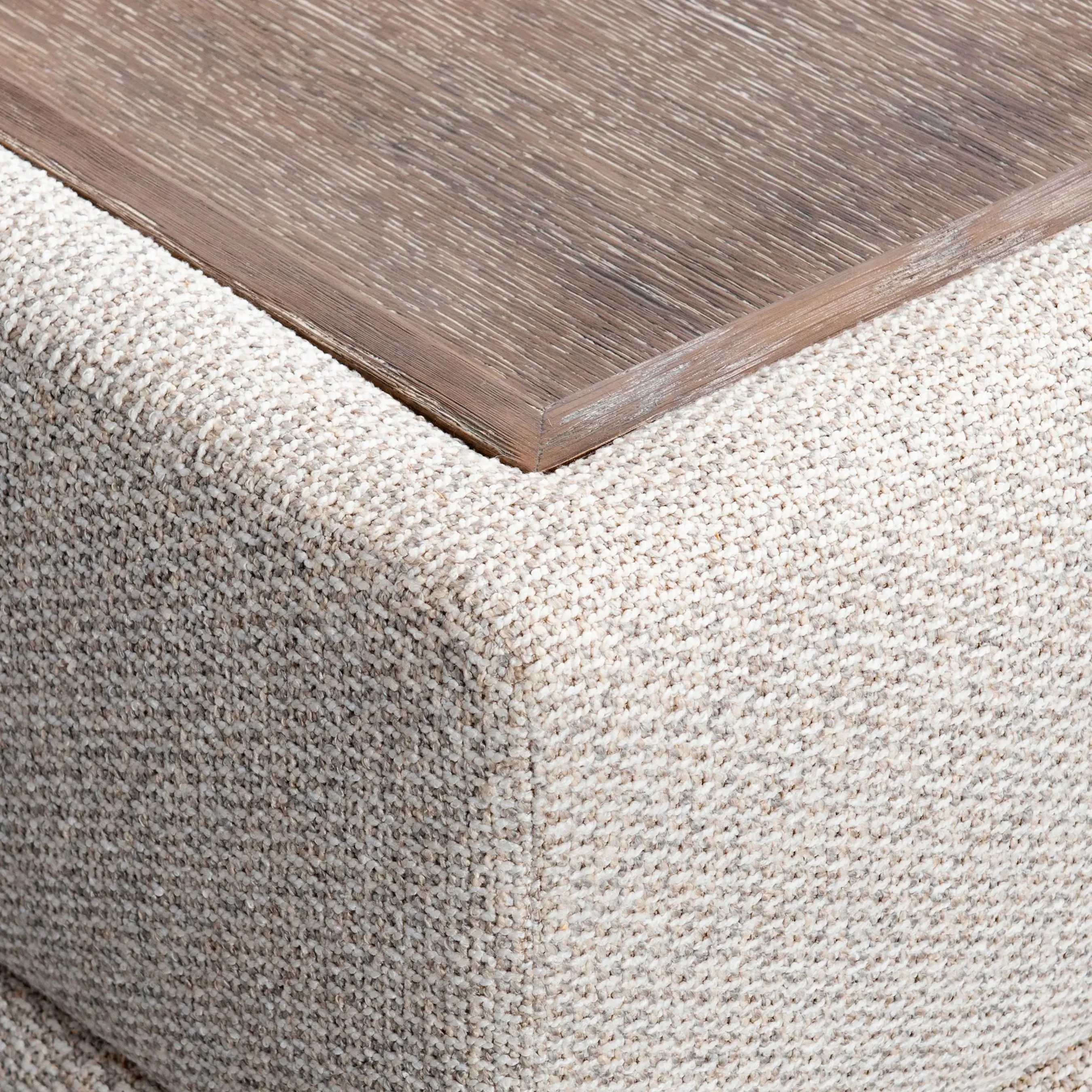 Vista Fabric Tray Ottoman - Image 5