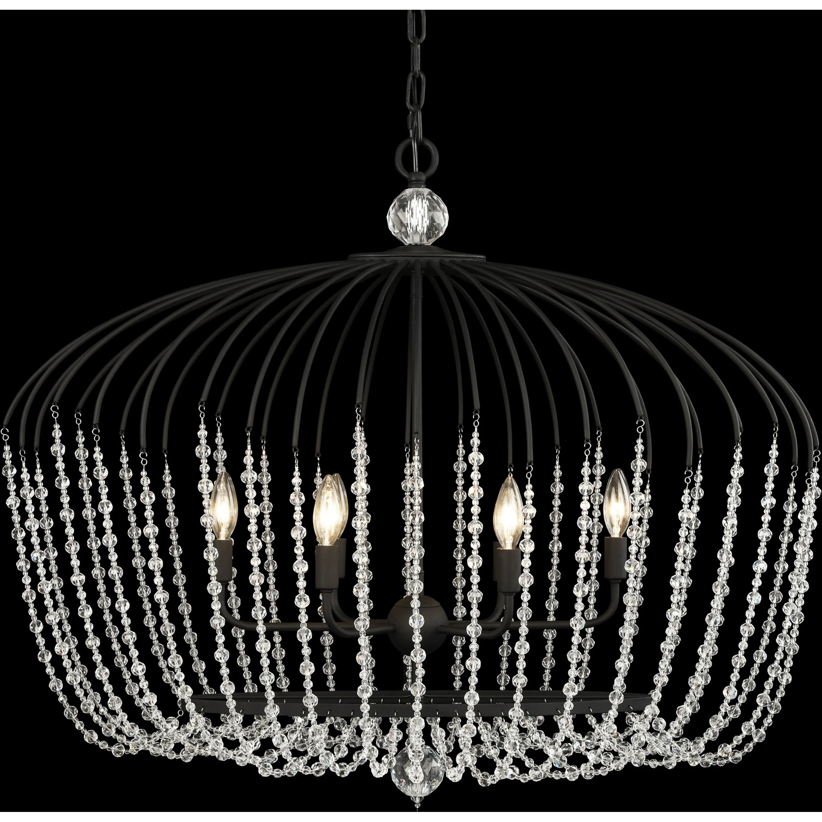 Voliere Crystal Oval Pendant - Image 3