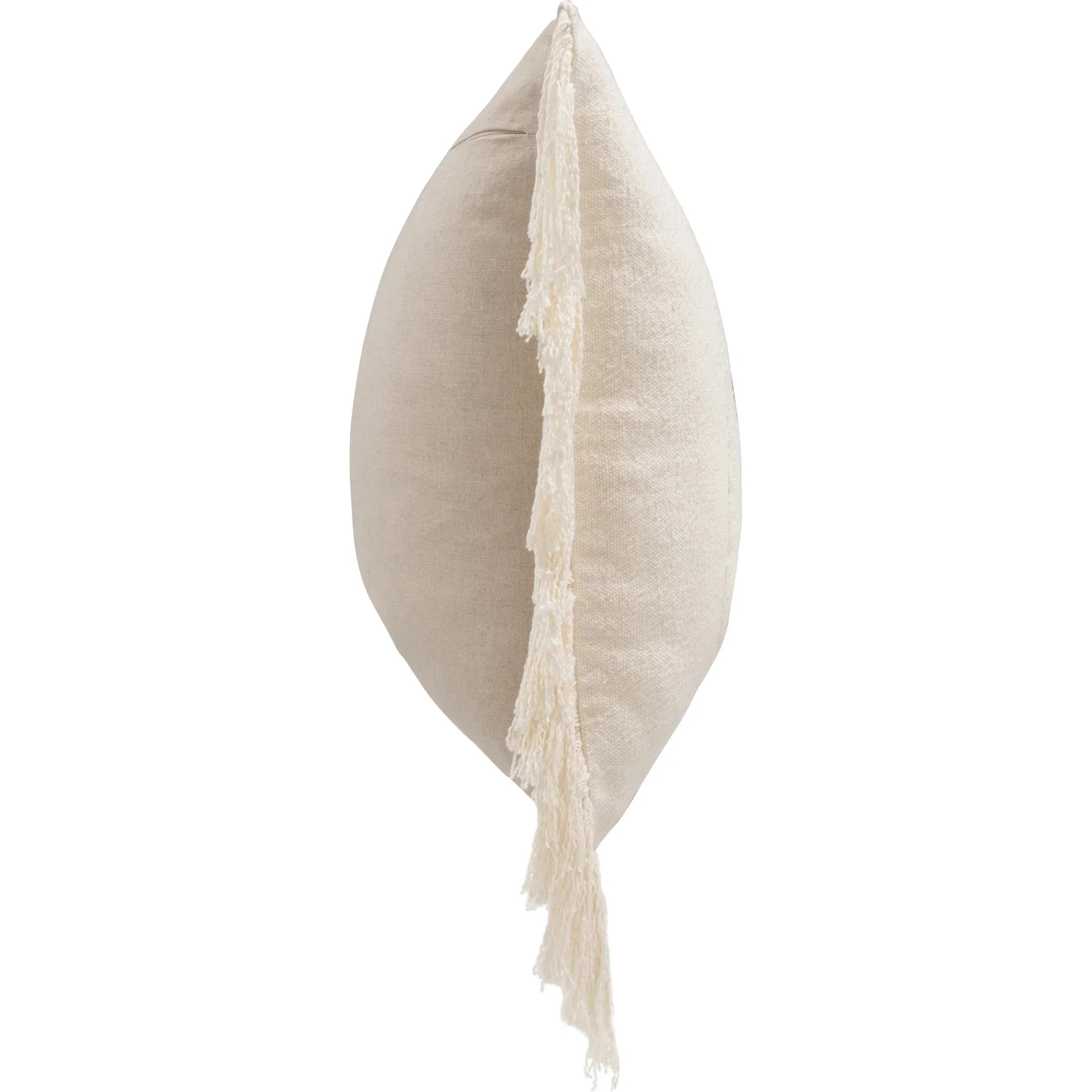 Volta Linen Blend Fabric Throw Pillow - Image 2