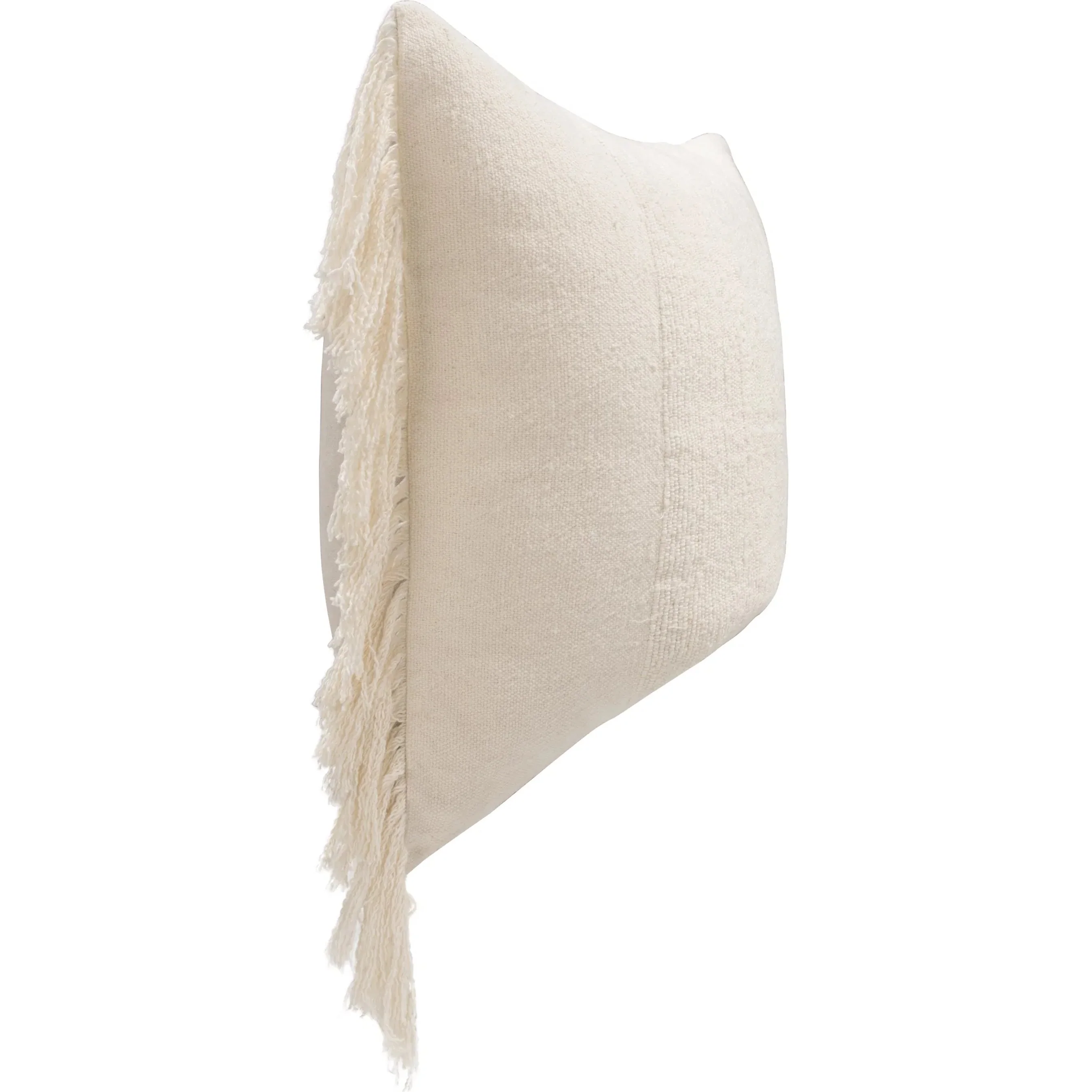 Volta Linen Blend Fabric Throw Pillow - Image 3