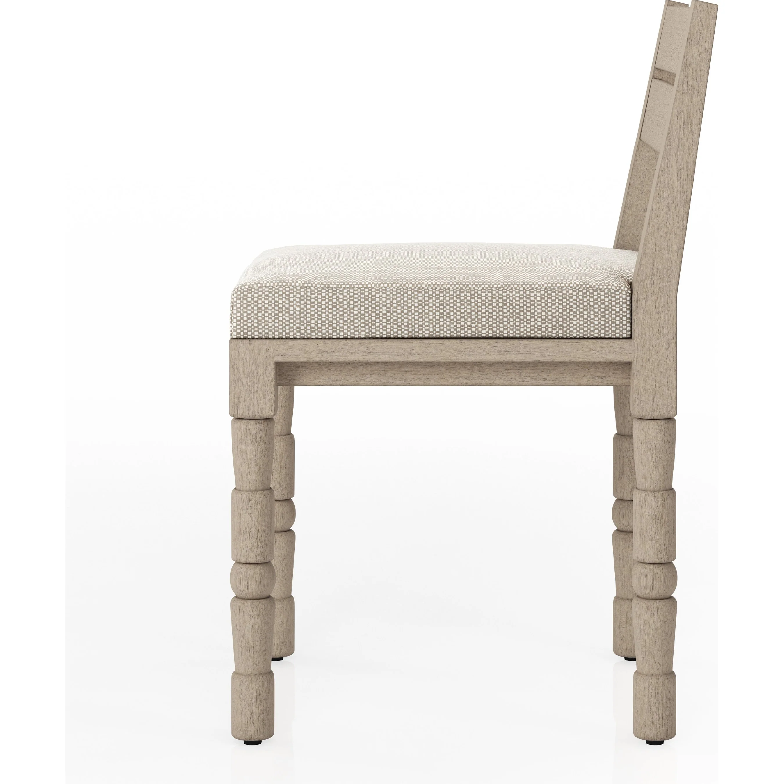 Waller Outdoor Dining Chair, Washed Brown - Image 12