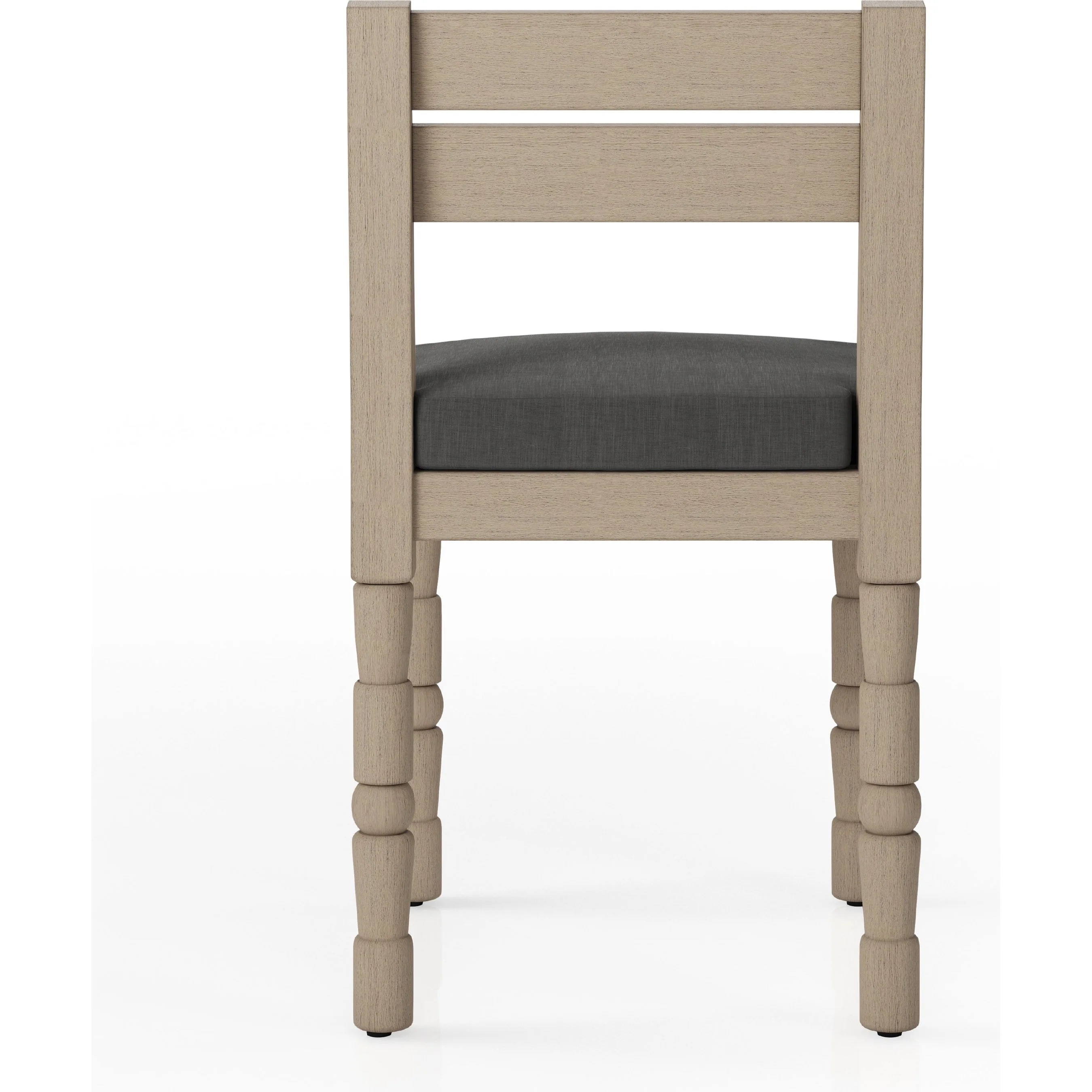 Waller Outdoor Dining Chair, Washed Brown - Image 16