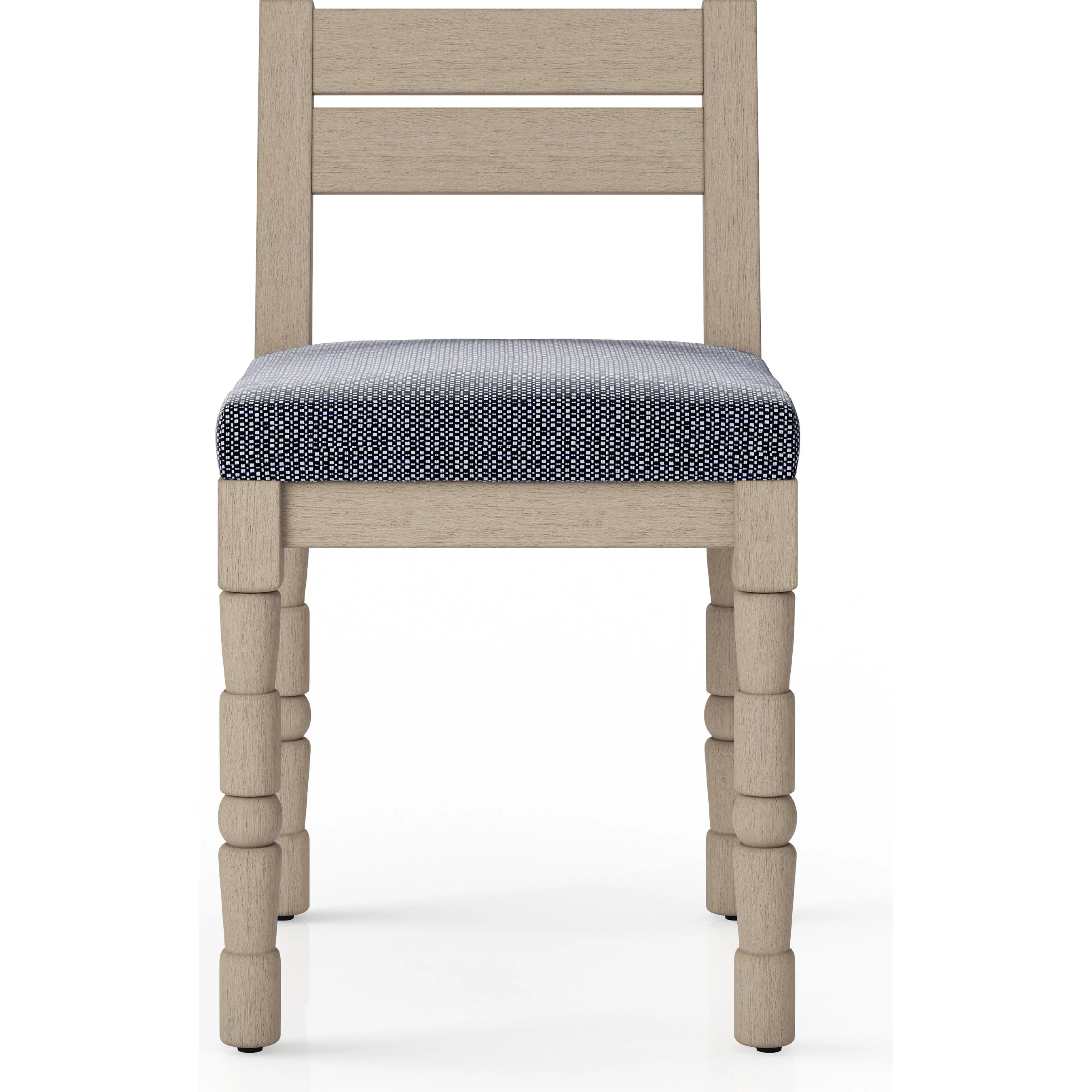 Waller Outdoor Dining Chair, Washed Brown - Image 5