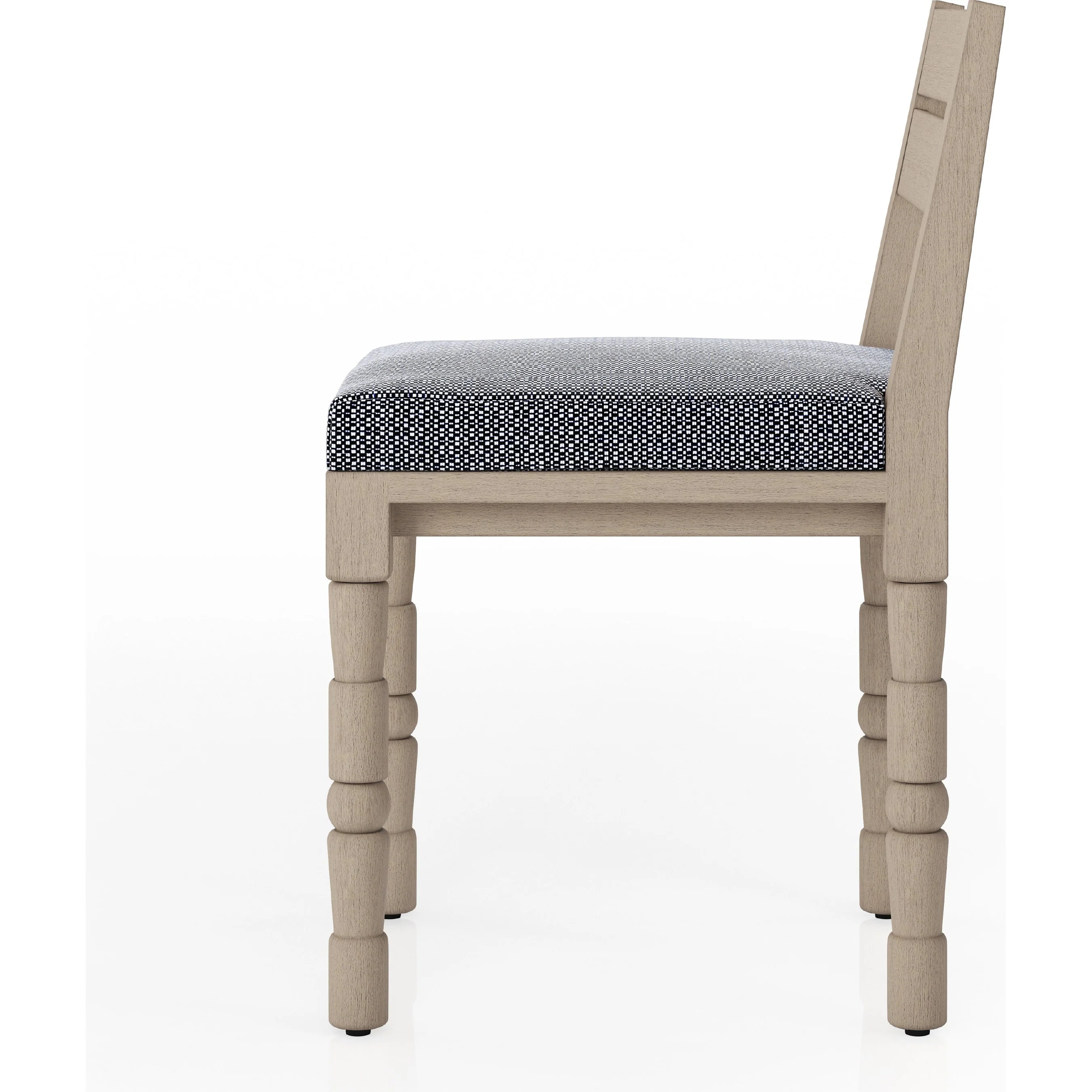 Waller Outdoor Dining Chair, Washed Brown - Image 6