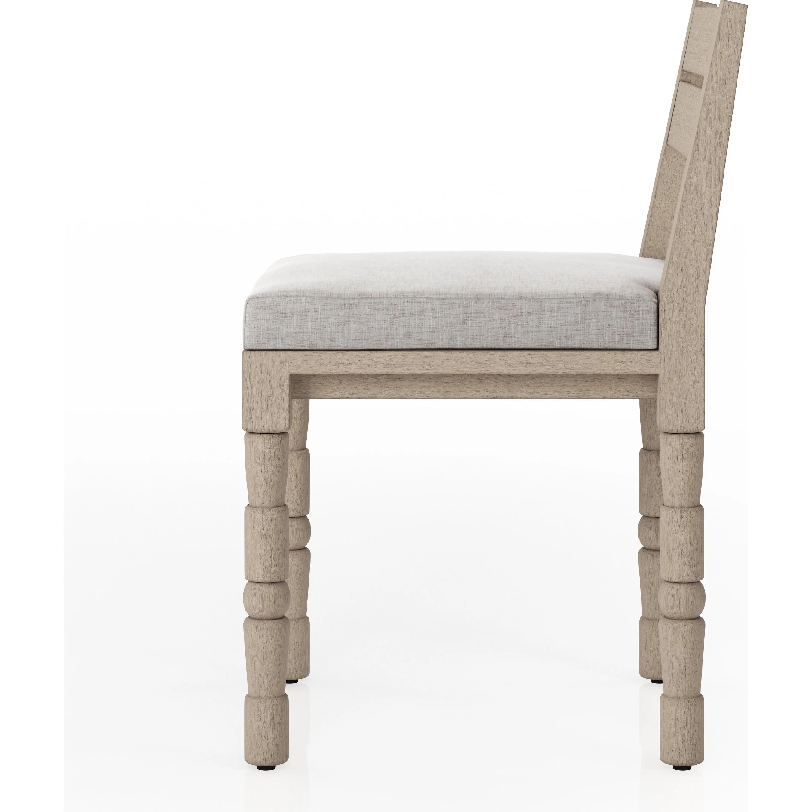Waller Outdoor Dining Chair, Washed Brown - Image 9