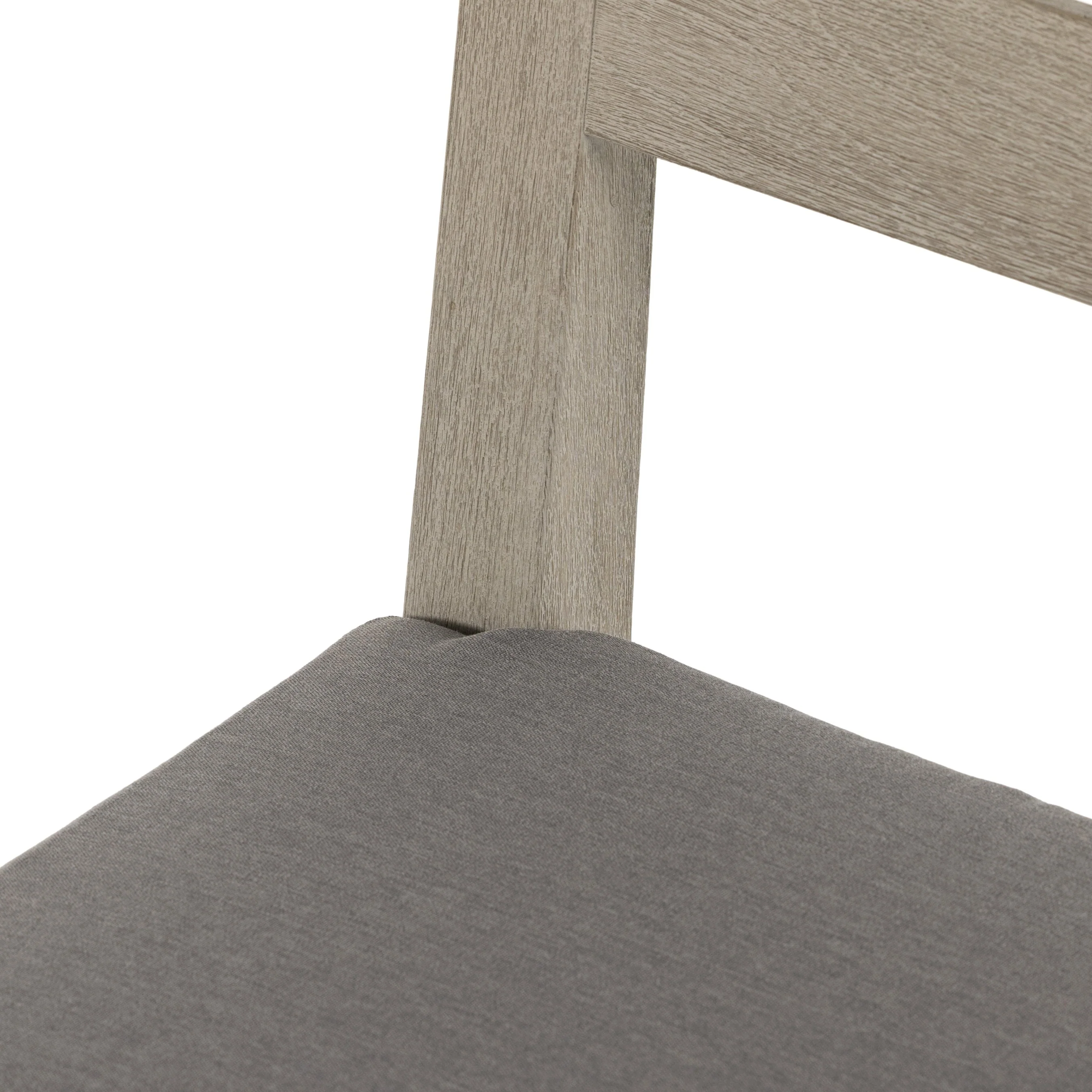 Waller Outdoor Dining Chair, Weathered Grey - Image 12