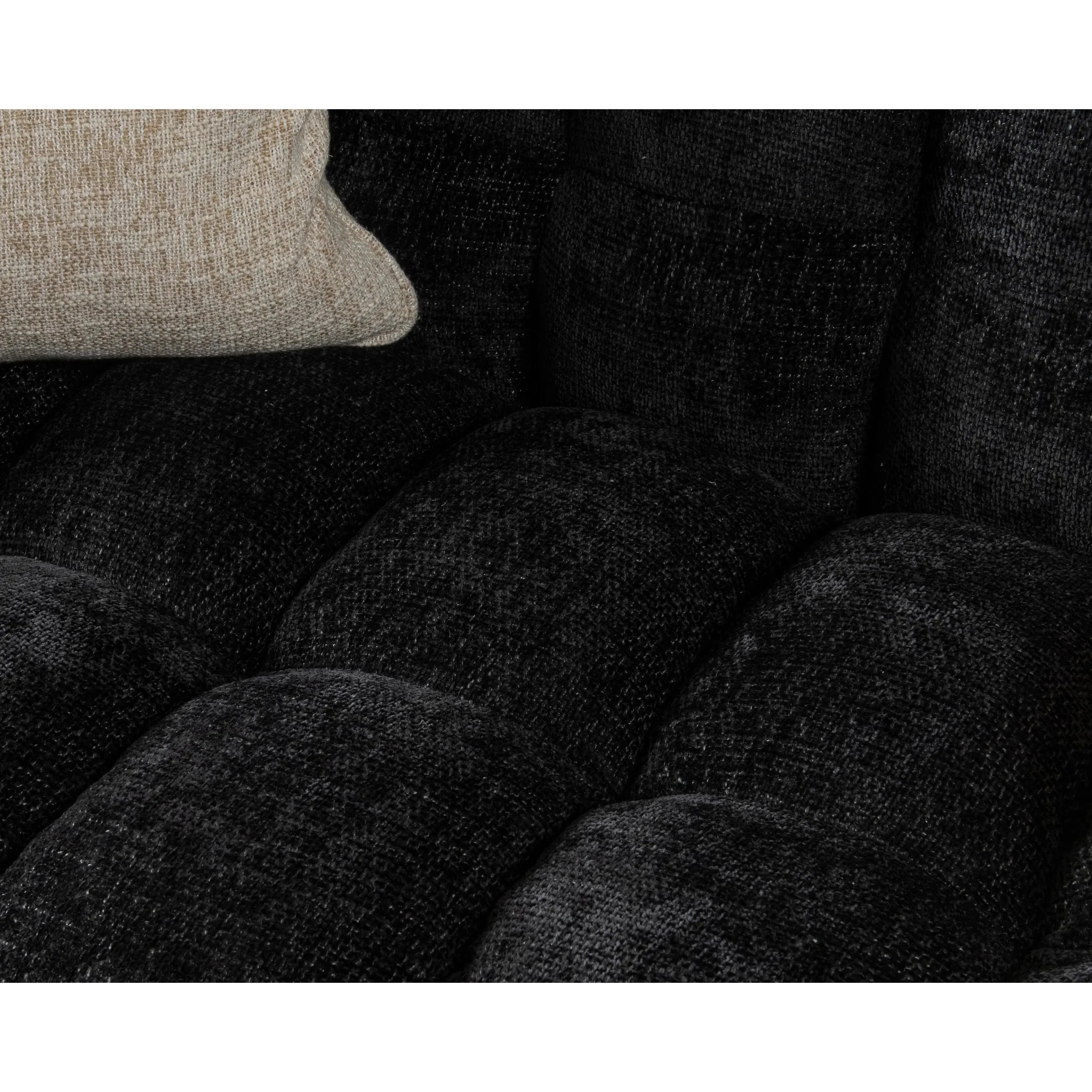 Walter Tufted Fabric Beige Sofa - Image 10