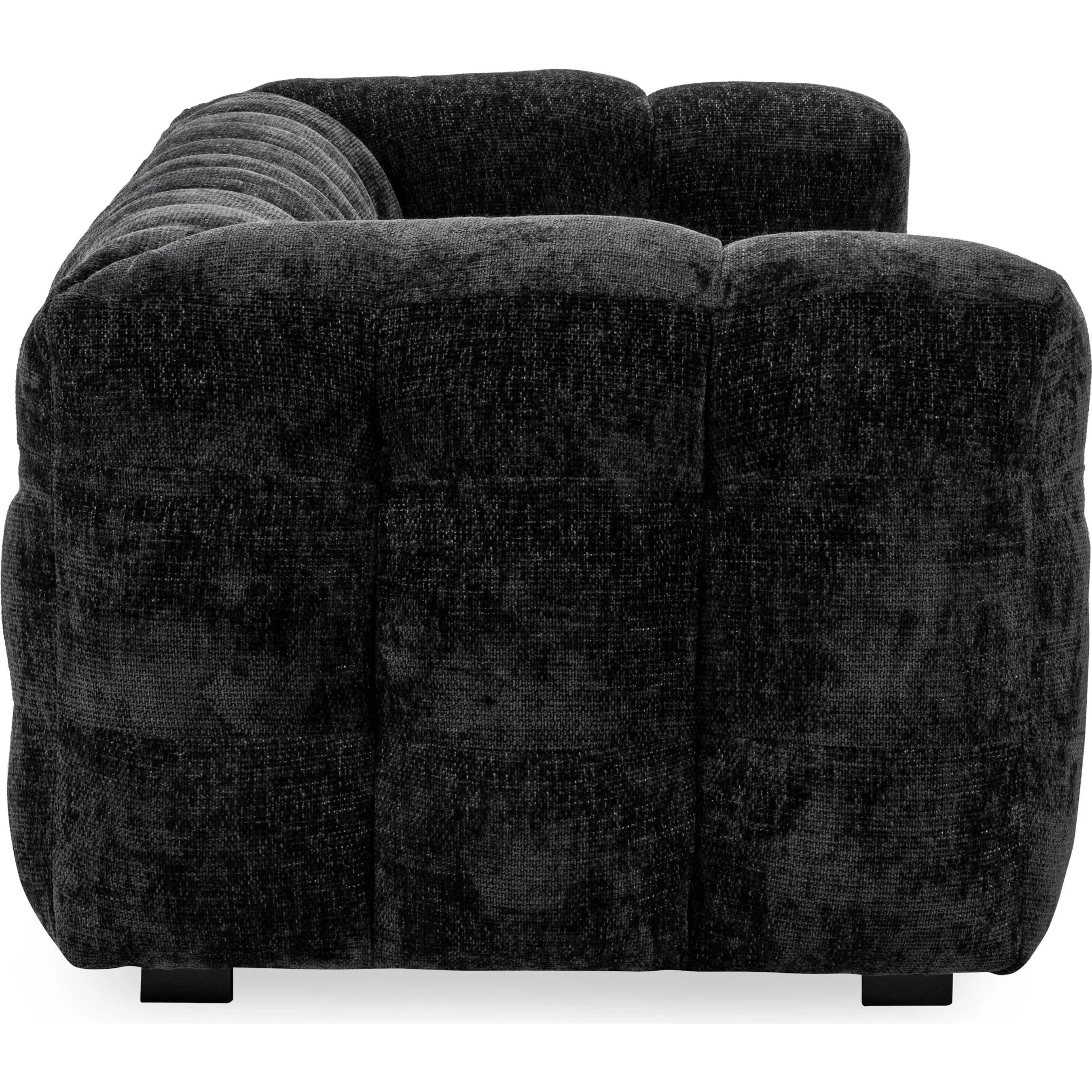 Walter Tufted Fabric Beige Sofa - Image 4