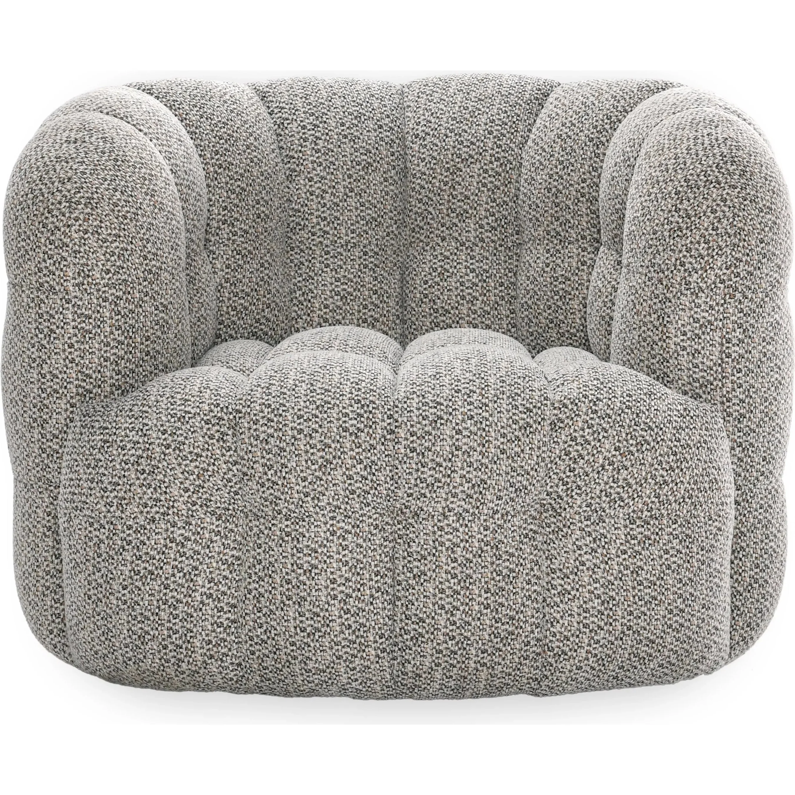 Walter Upholstered Swivel Accent Chair - Image 4