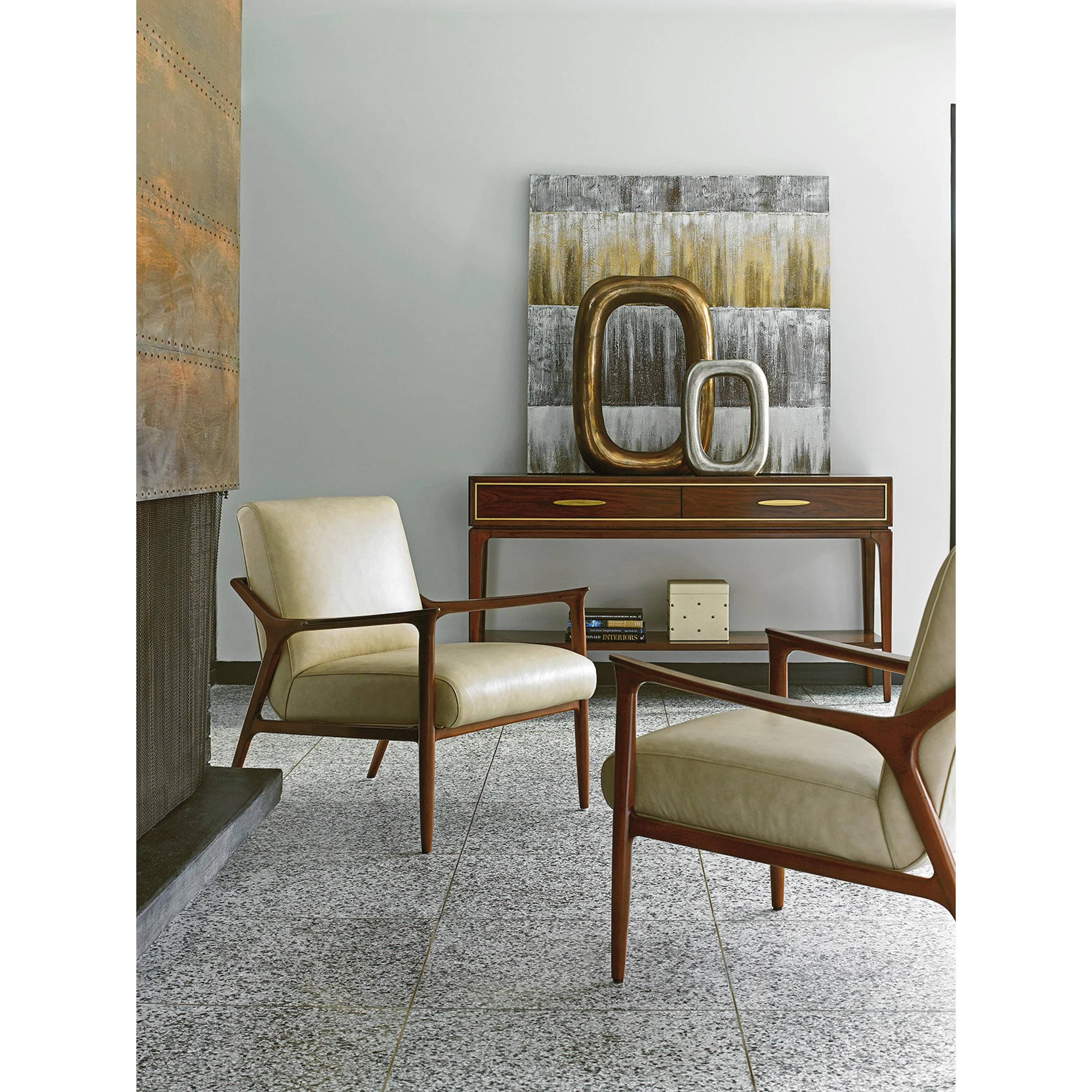 Warren Leather Chair - Image 3