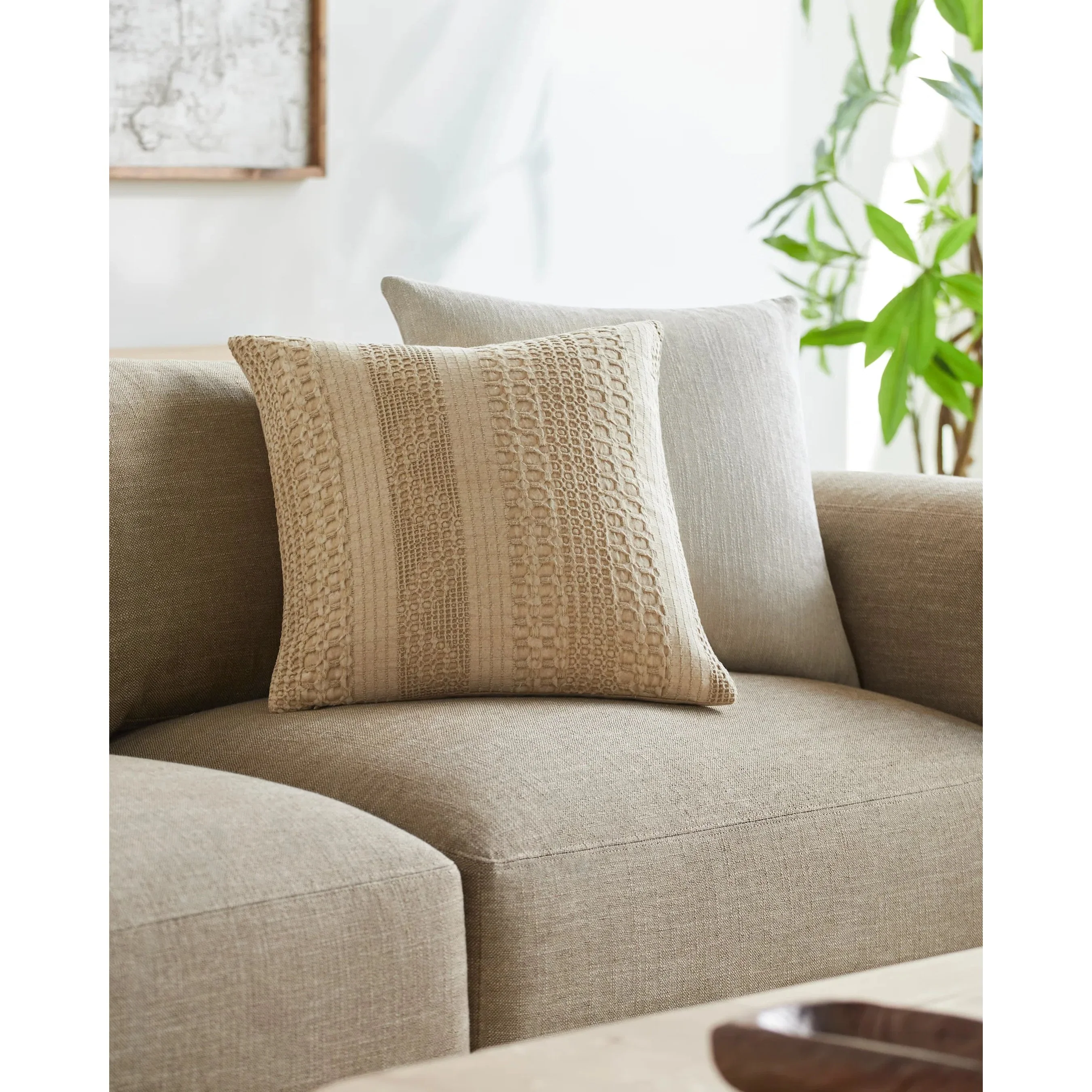 Washed Waffle Pillow - 20091 - Image 13