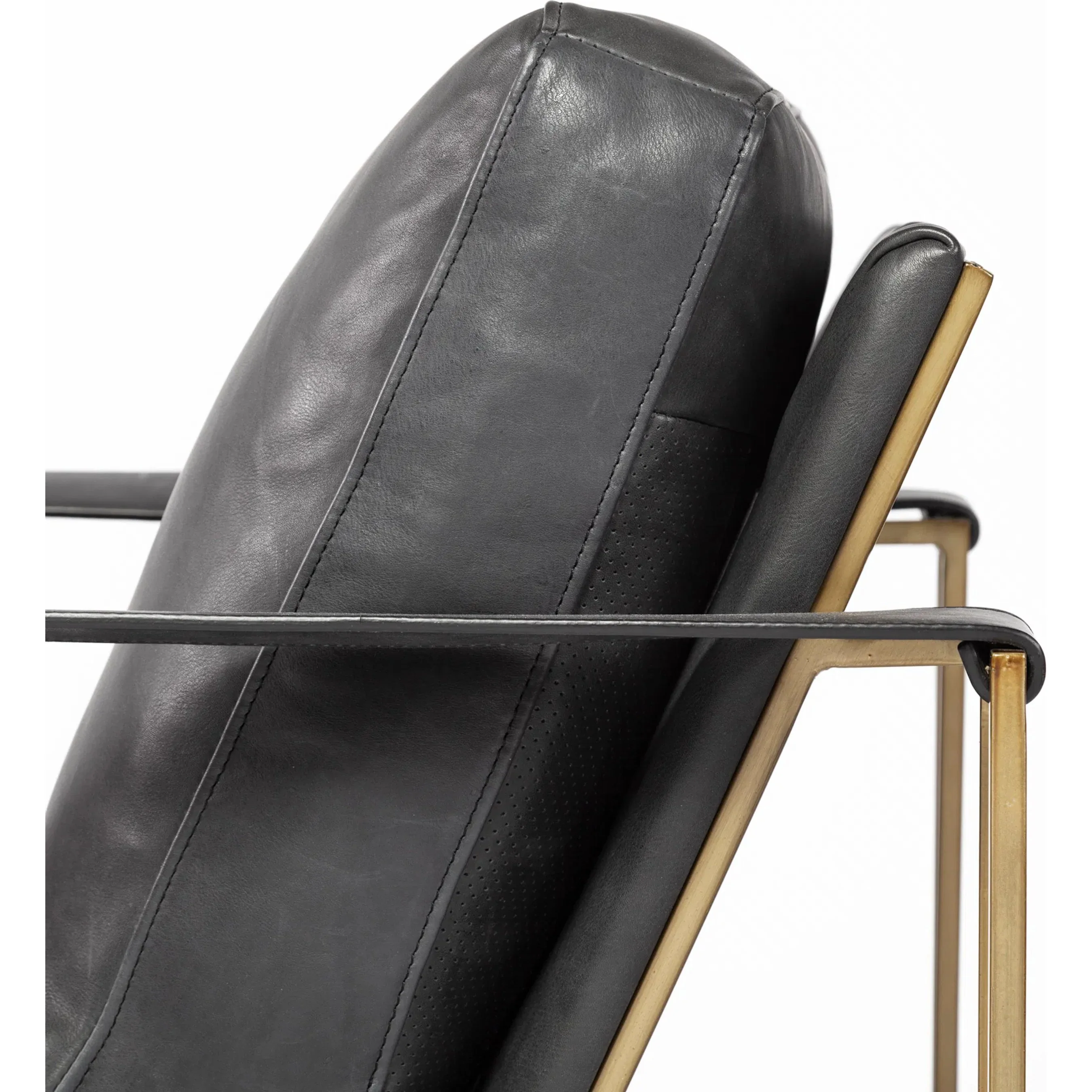 Watson Leather Accent Chair - Image 6