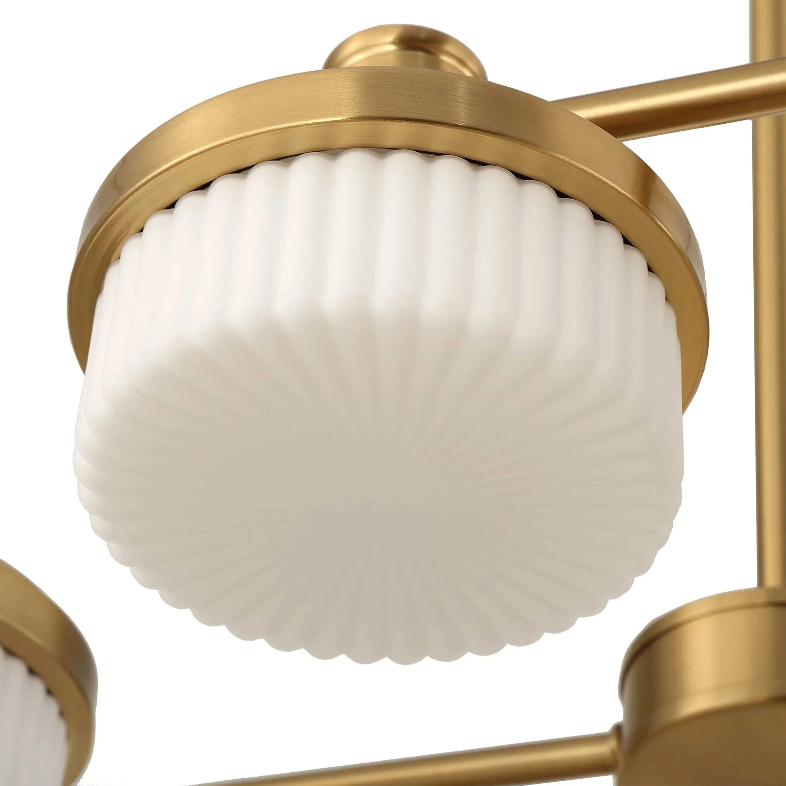 Wedge 12 Light LED Chandelier - Image 2
