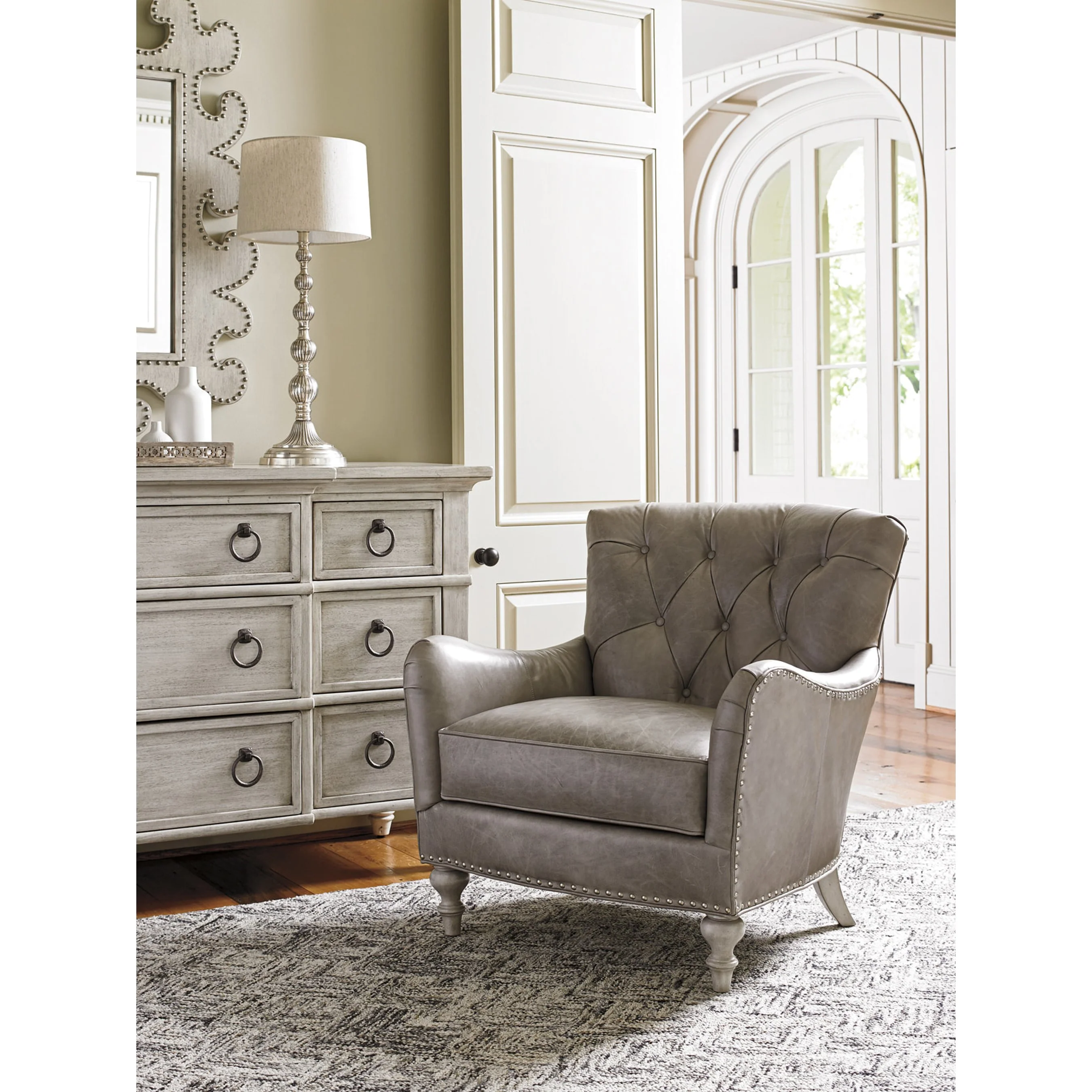 Wescott Leather Chair - Image 3