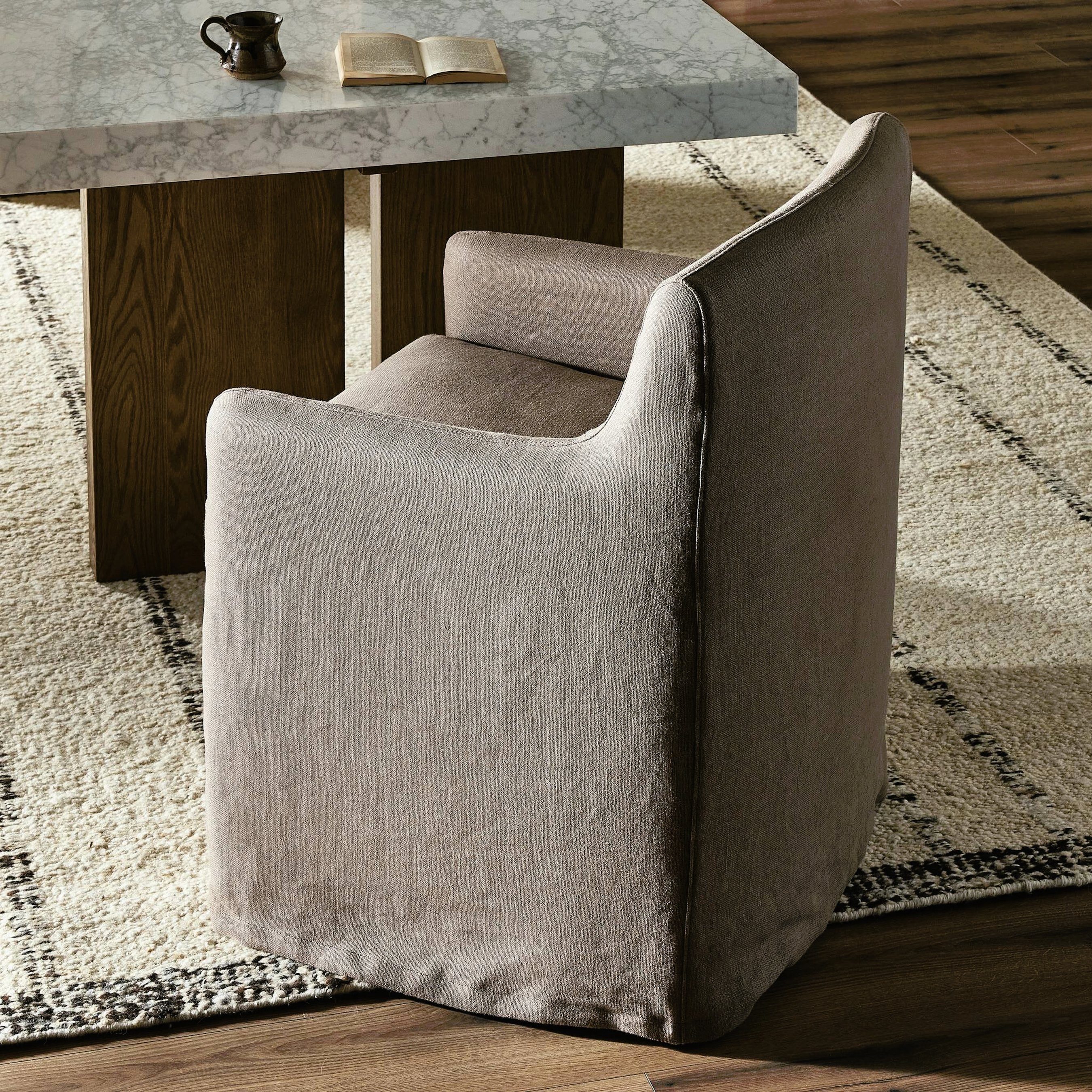 Westcott Slipcover Dining Chair - Image 5