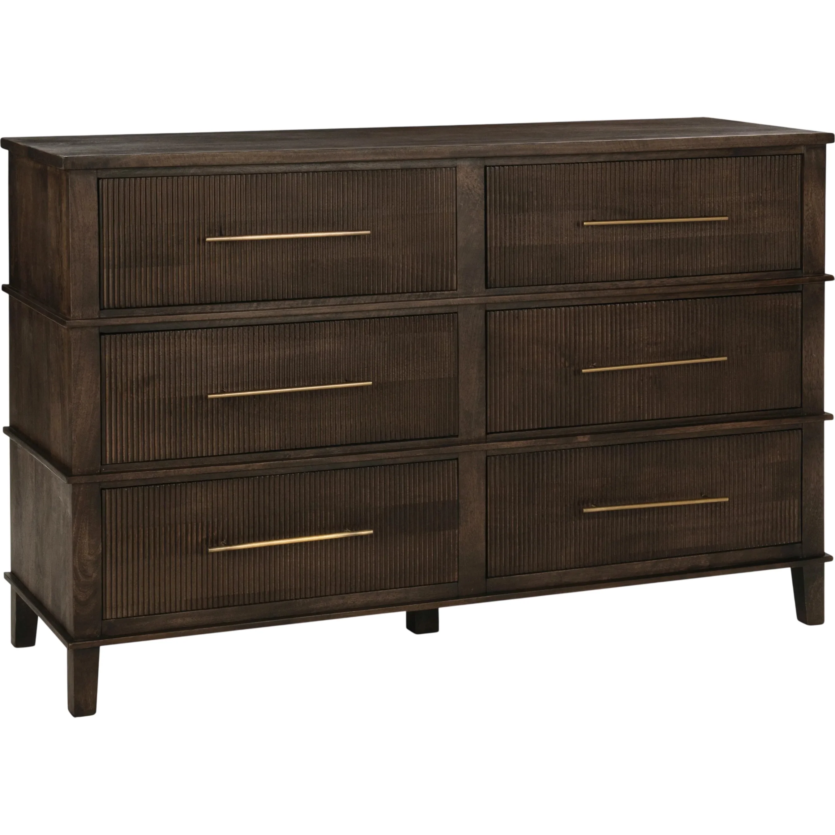Westlake 6-Drawer Mango Wood Dresser