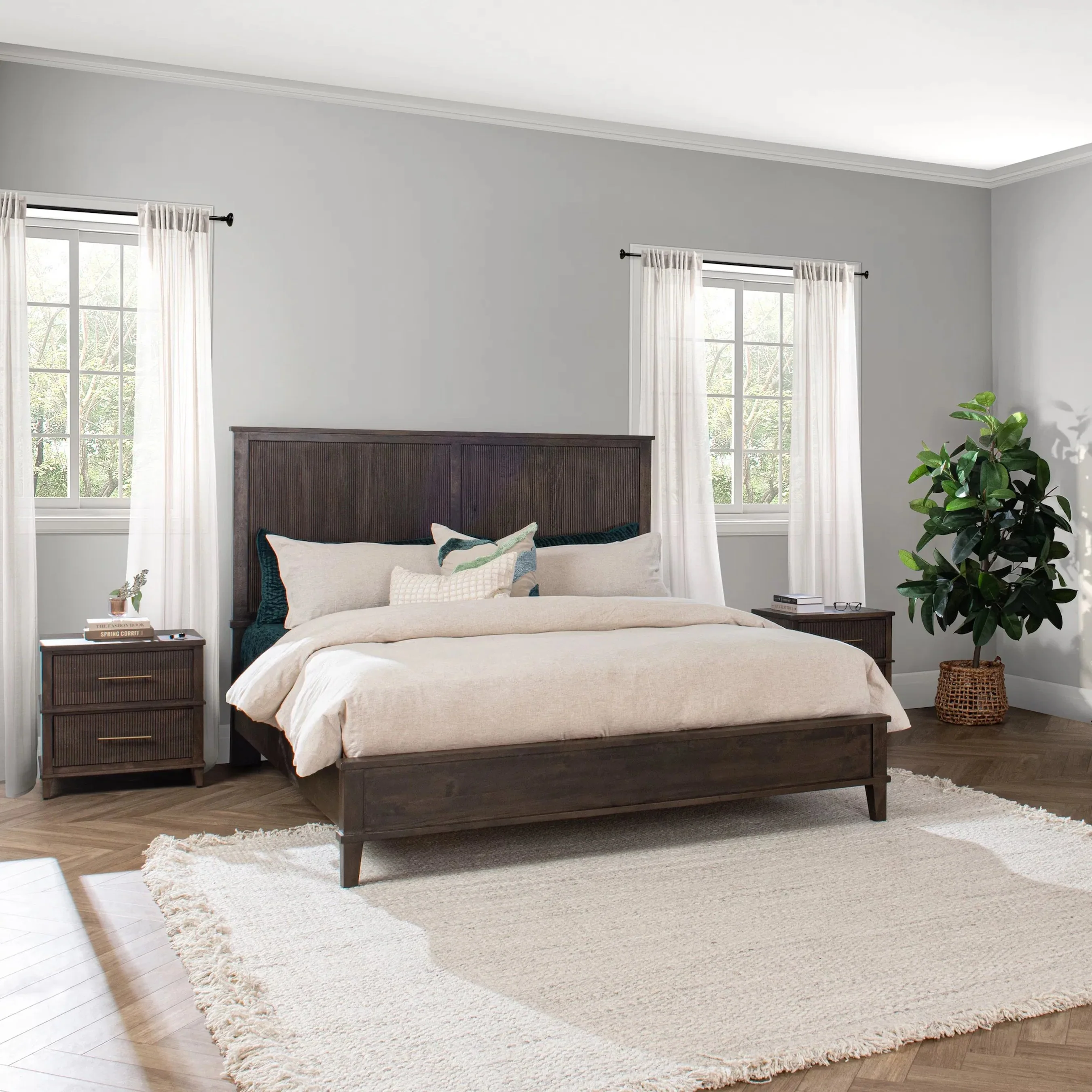 Westlake Mango Wood Bed - Image 20