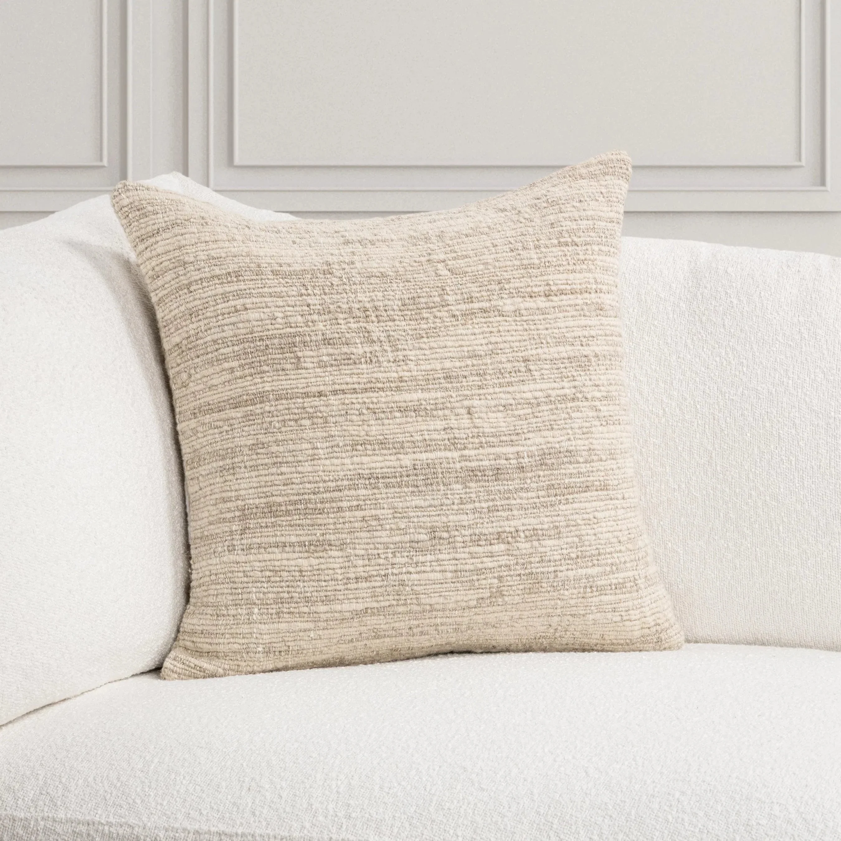 Wharf Linen Blend Throw Pillow - Image 9