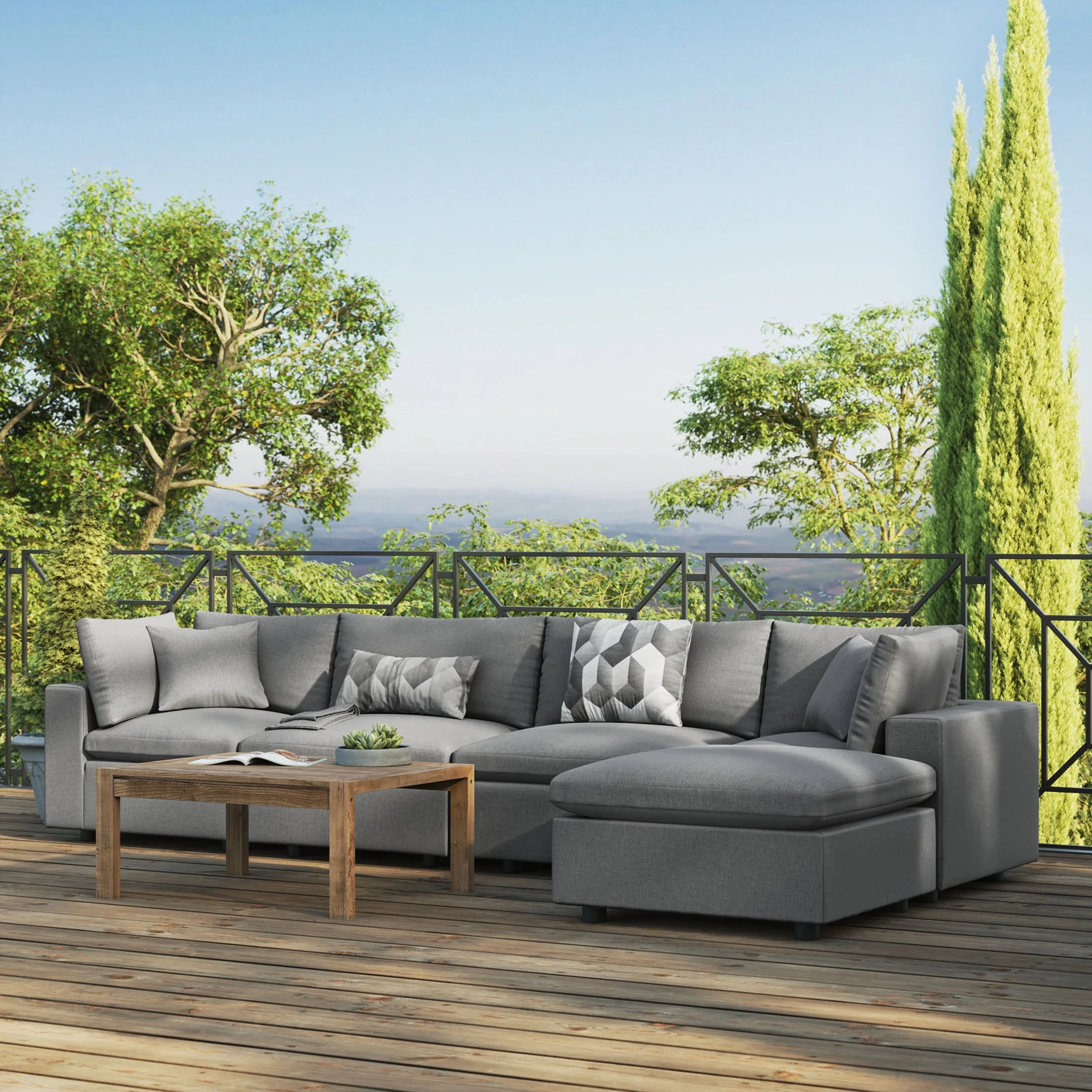 Wheatland 5-Piece Sectional Sofa - Image 13