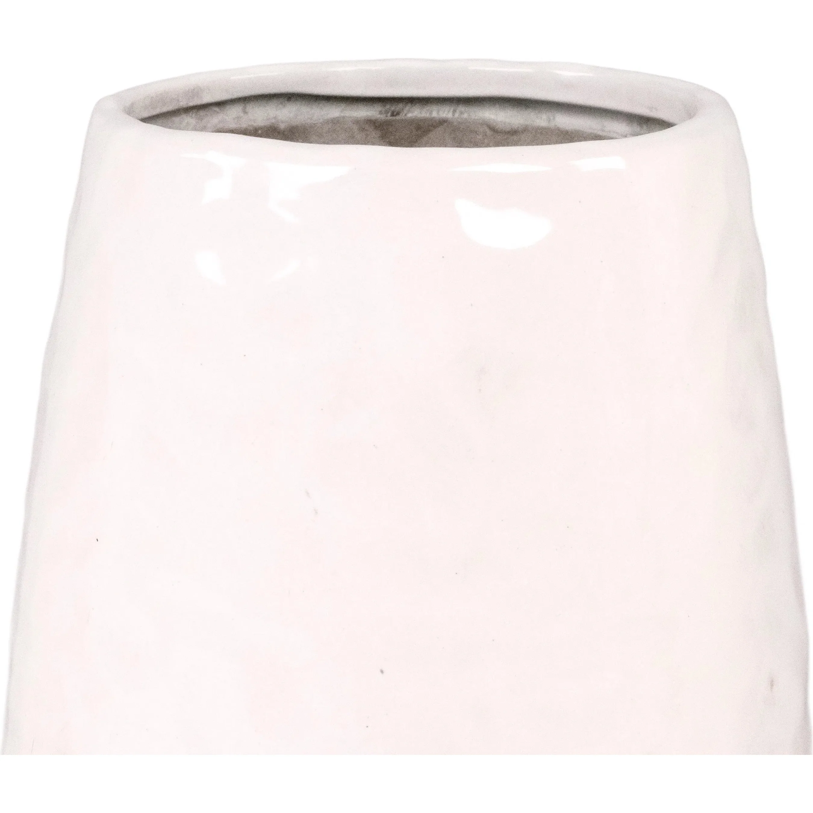 White Textured Vase - Image 8