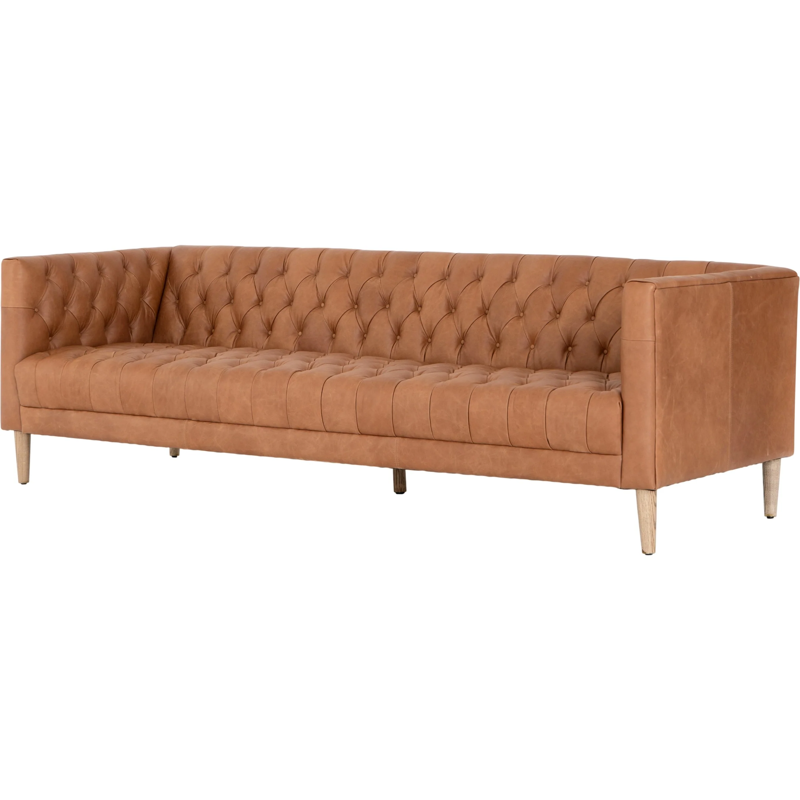 Williams Leather Sofa - Image 3