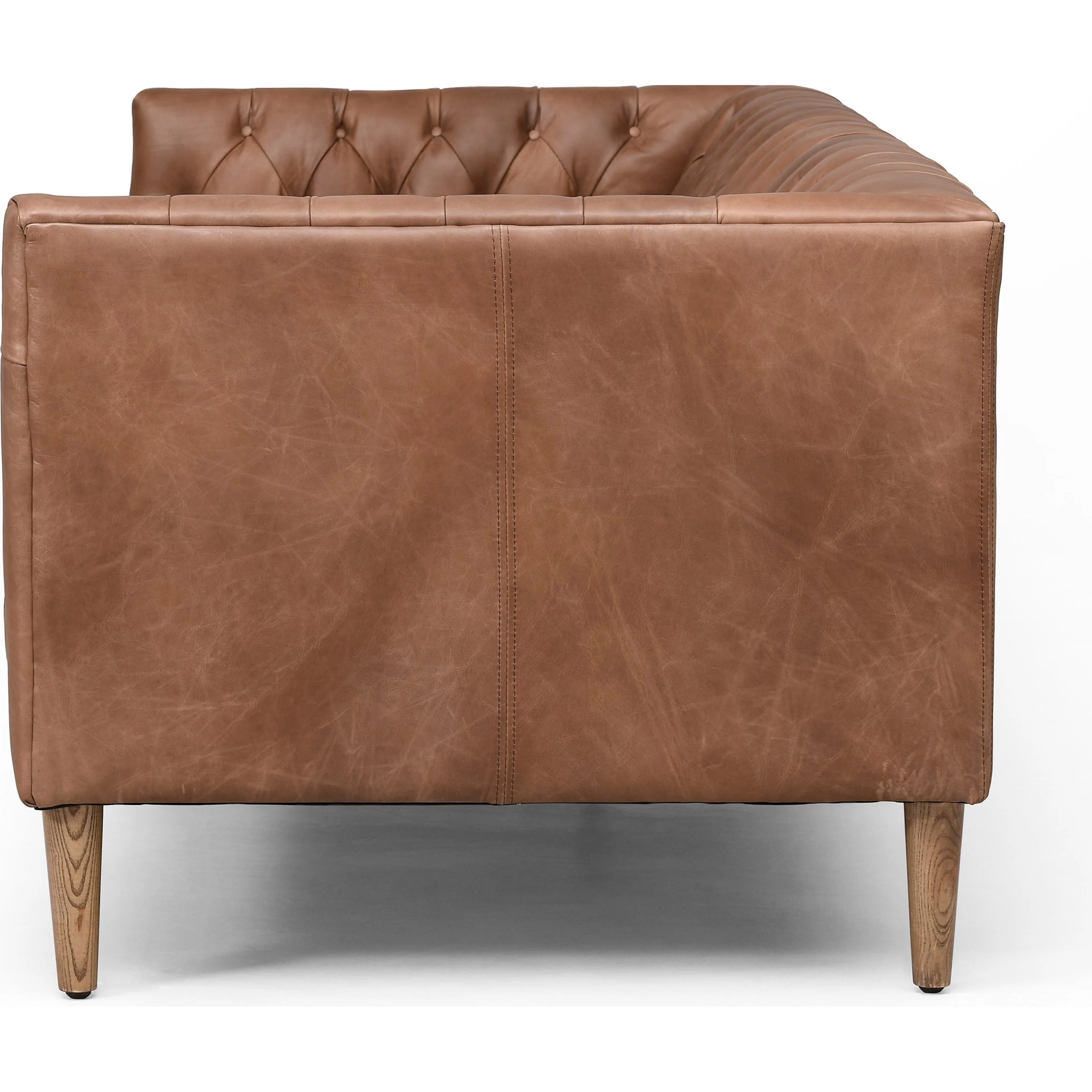 Williams Leather Sofa - Image 4