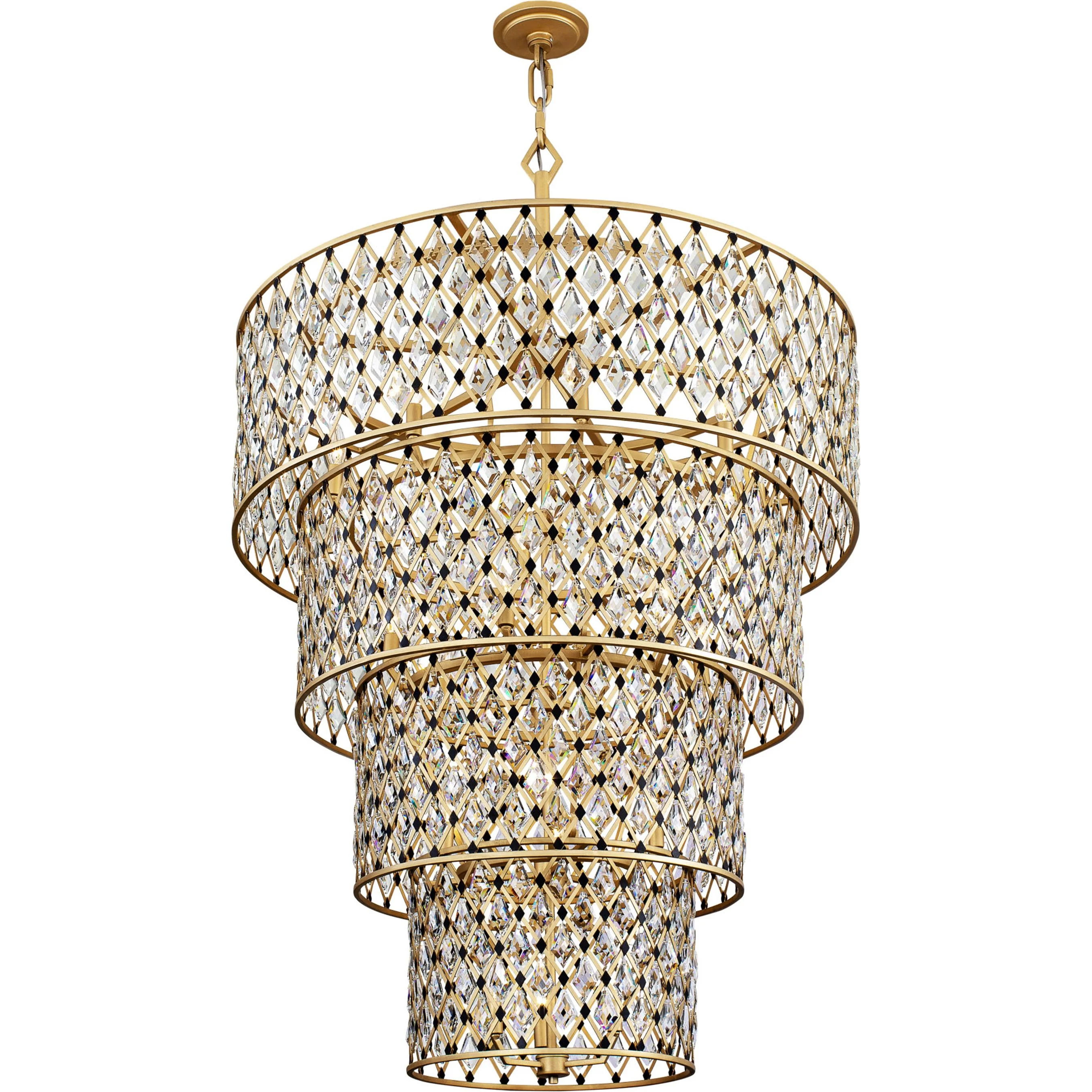Windsor 4-Tier Crystal Chandelier - Image 2