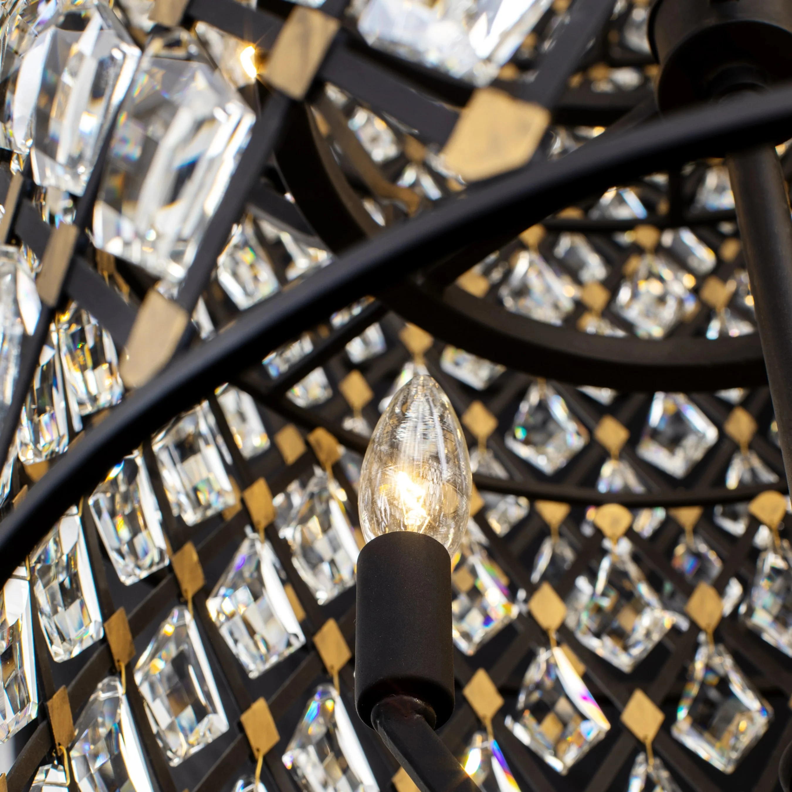 Windsor 4-Tier Crystal Chandelier - Image 5