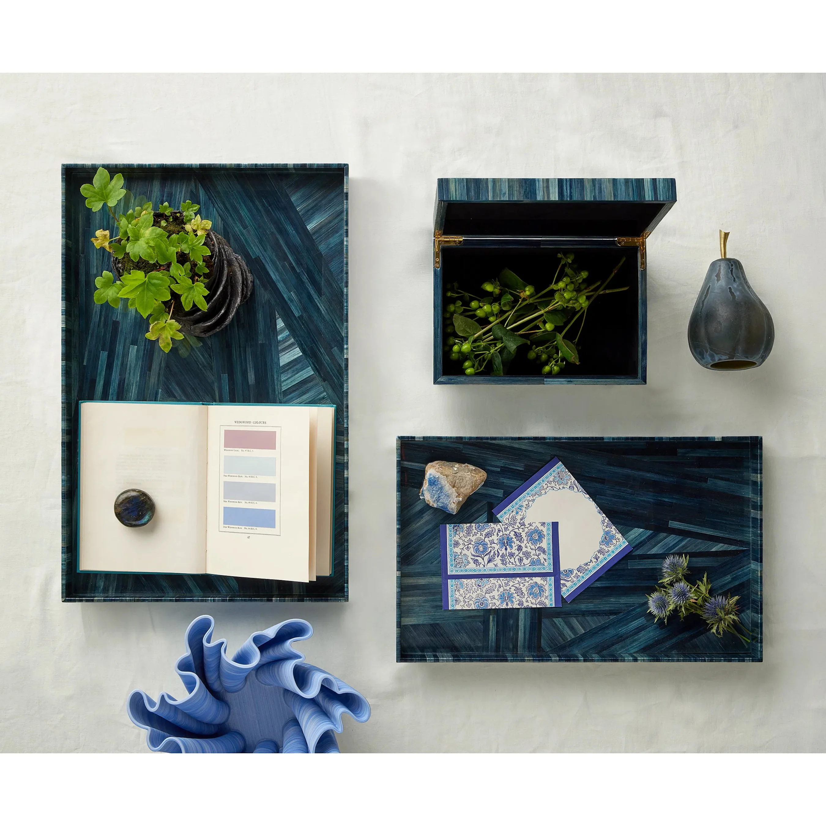 Winter Harvest Tray Set - Image 7