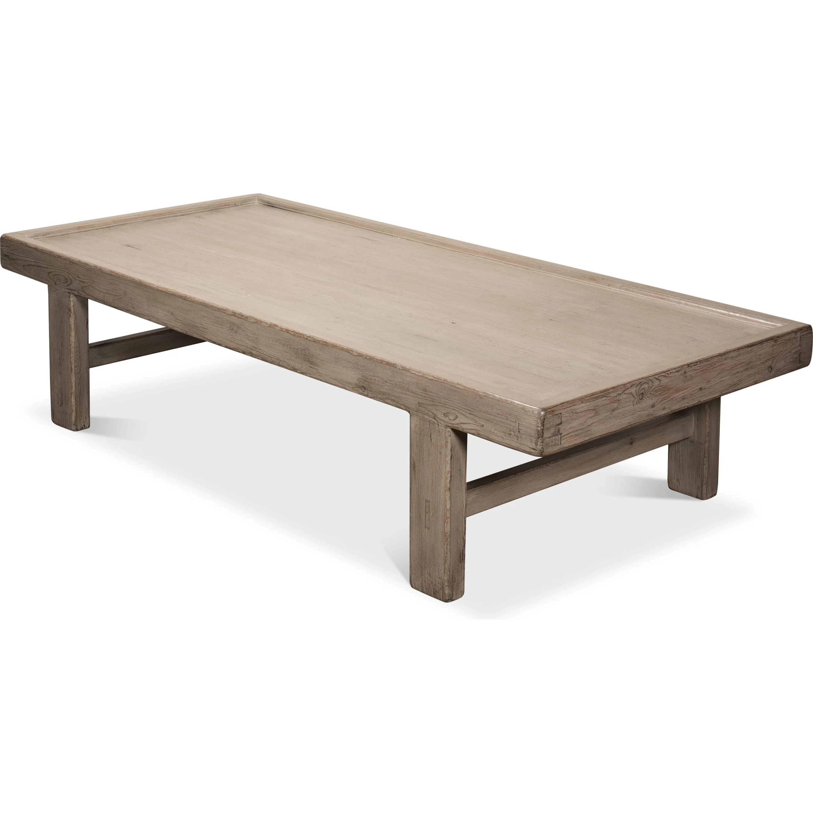 Wood Panel Coffee Table - Image 2