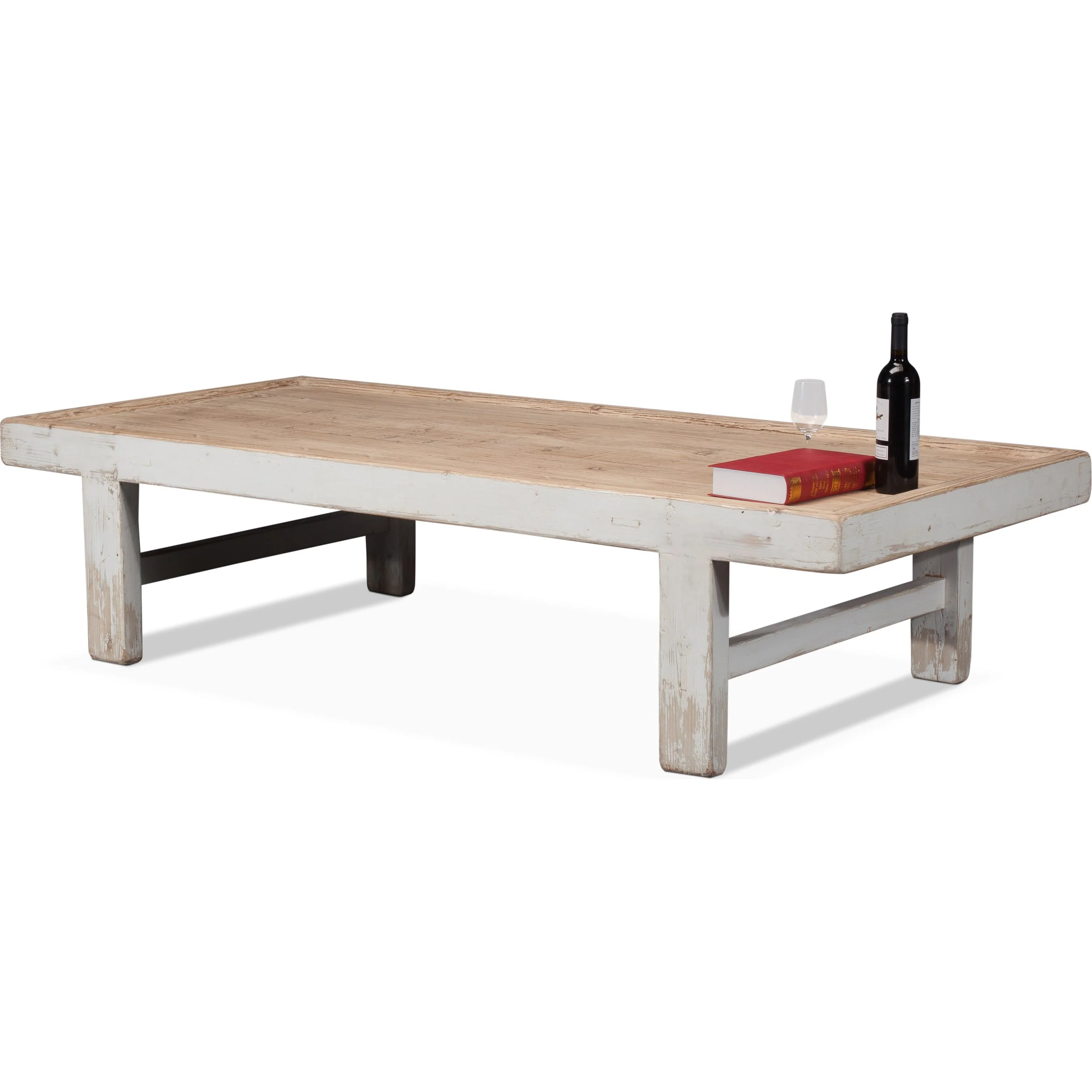 Wood Panel Coffee Table - Image 3