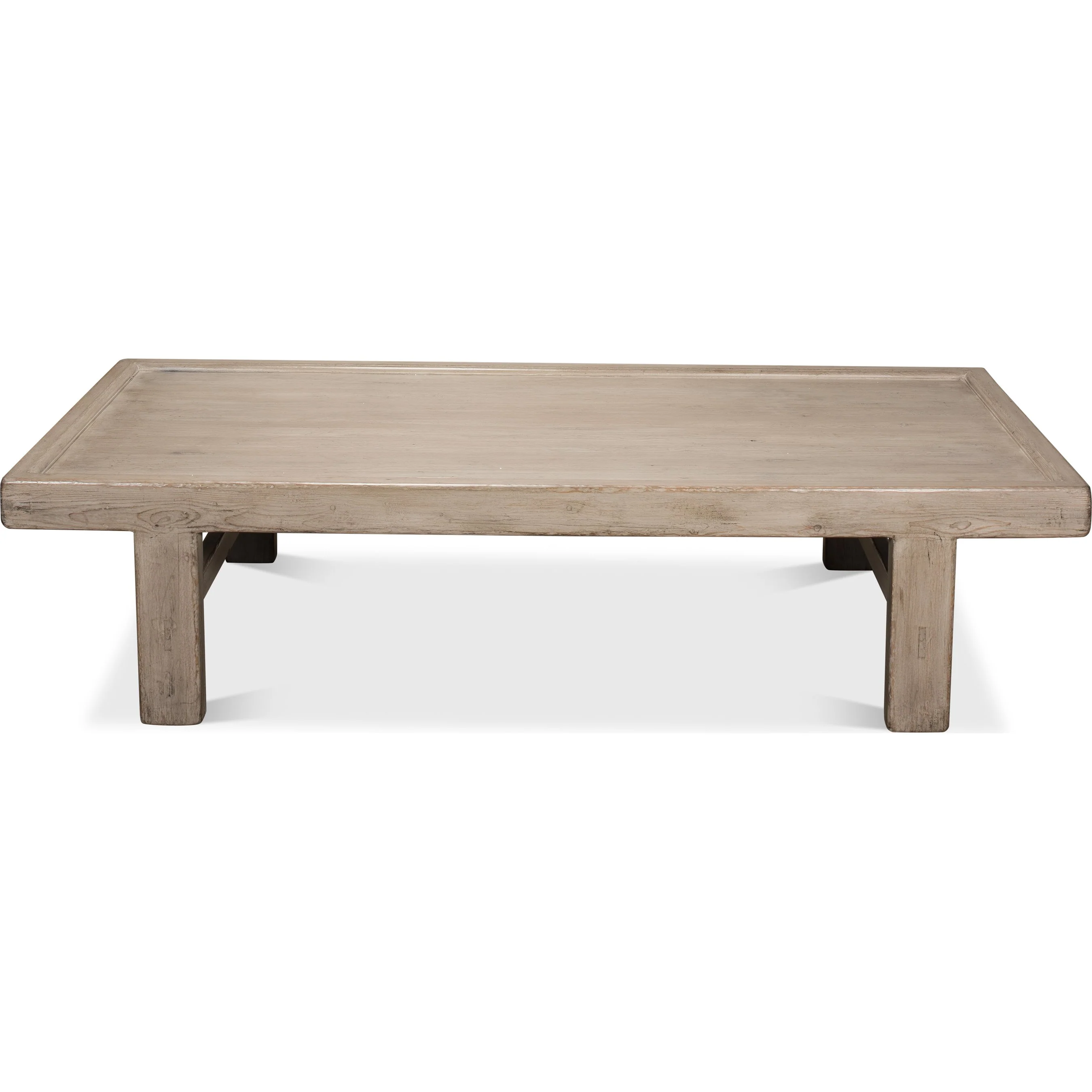 Wood Panel Coffee Table - Image 4