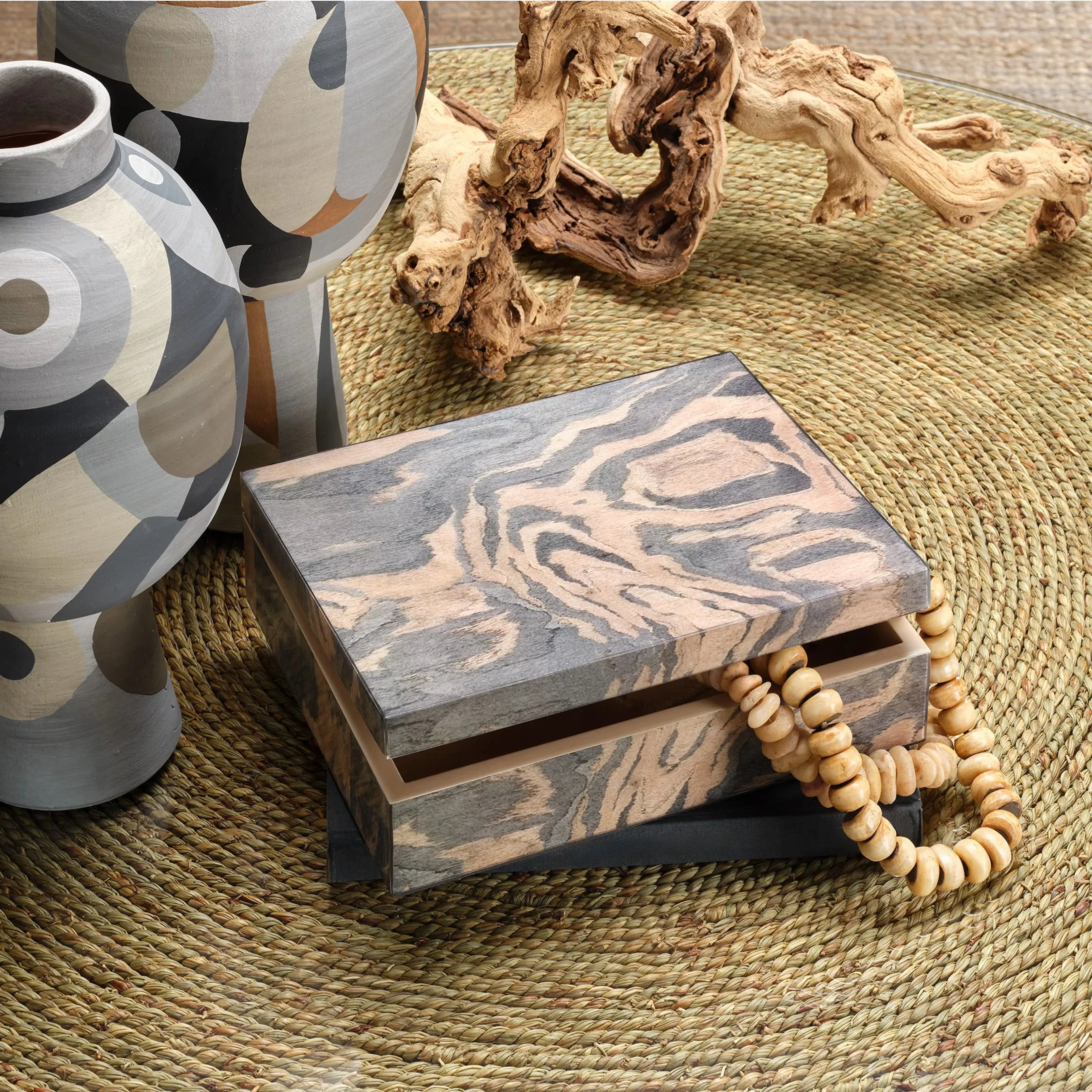 Woodgrain Decorative Box - Image 3