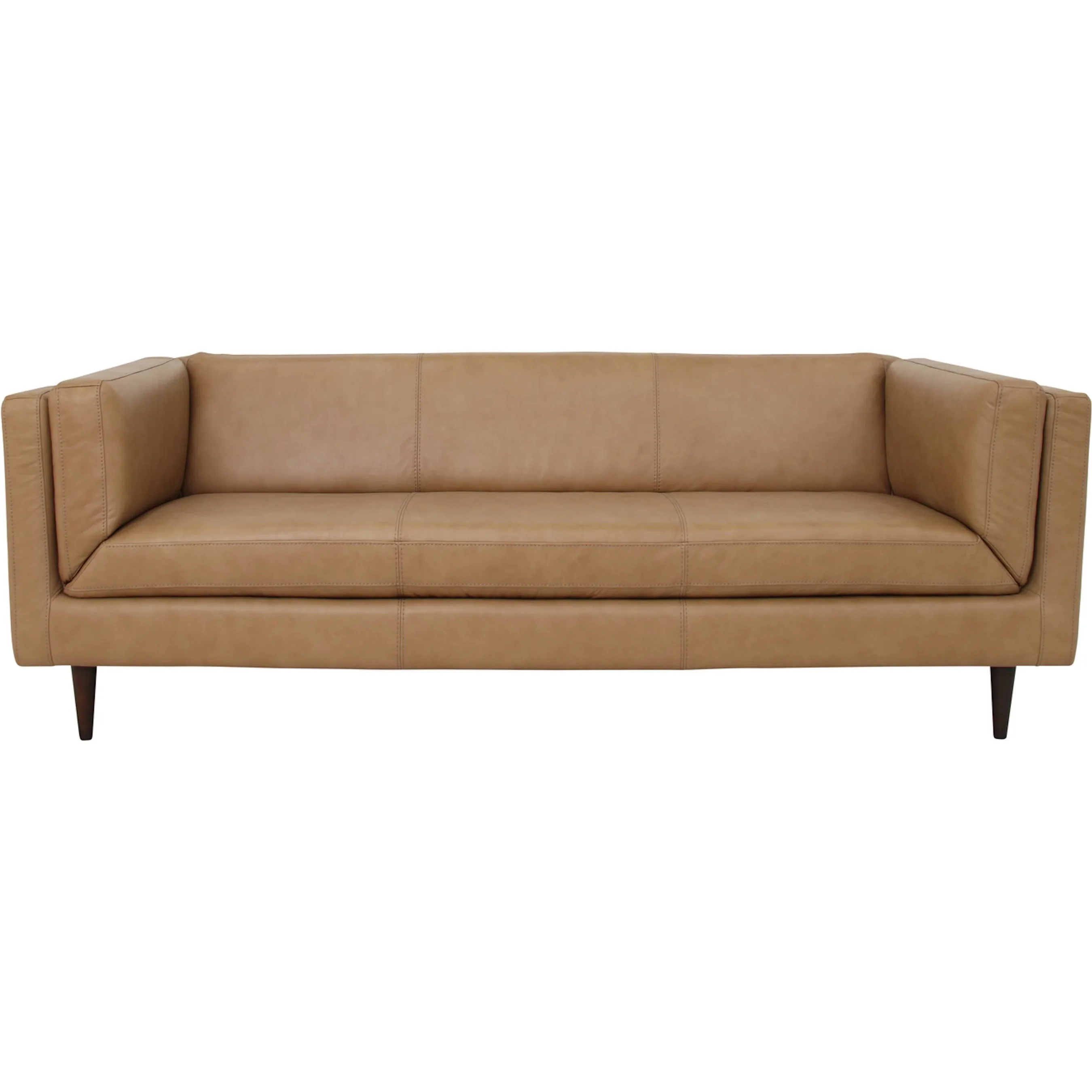 Woods Leather Sofa - Image 2