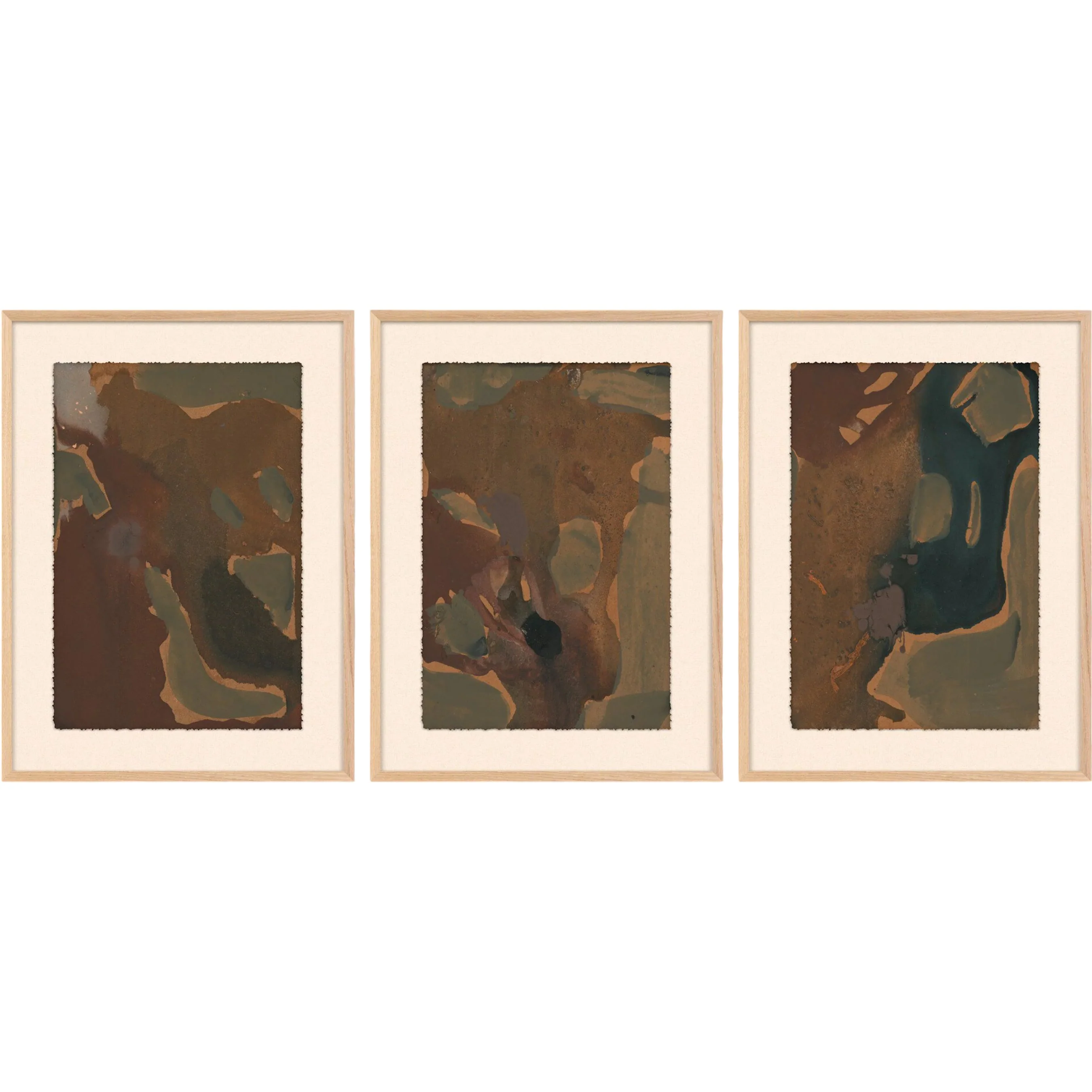 Worn Triptych by Brooke Noel Morgan
