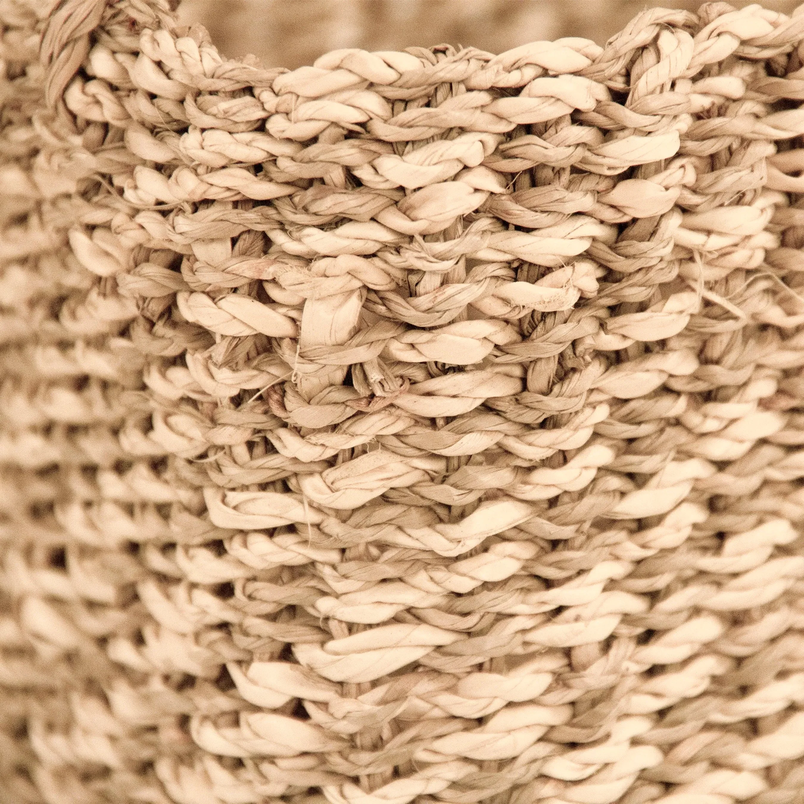 Woven Palm Leaf Basket - Image 4