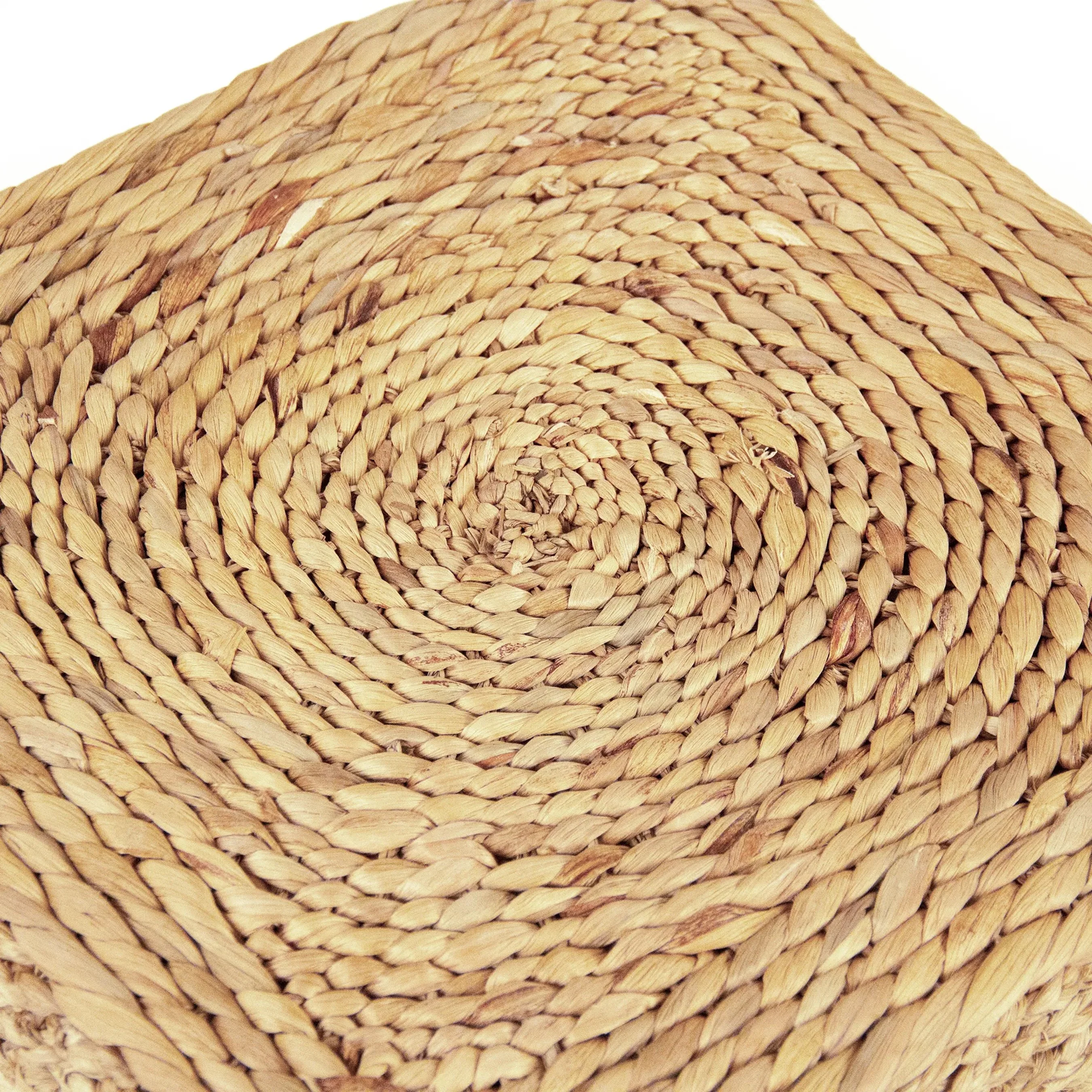 Woven Square Ottoman - Image 11