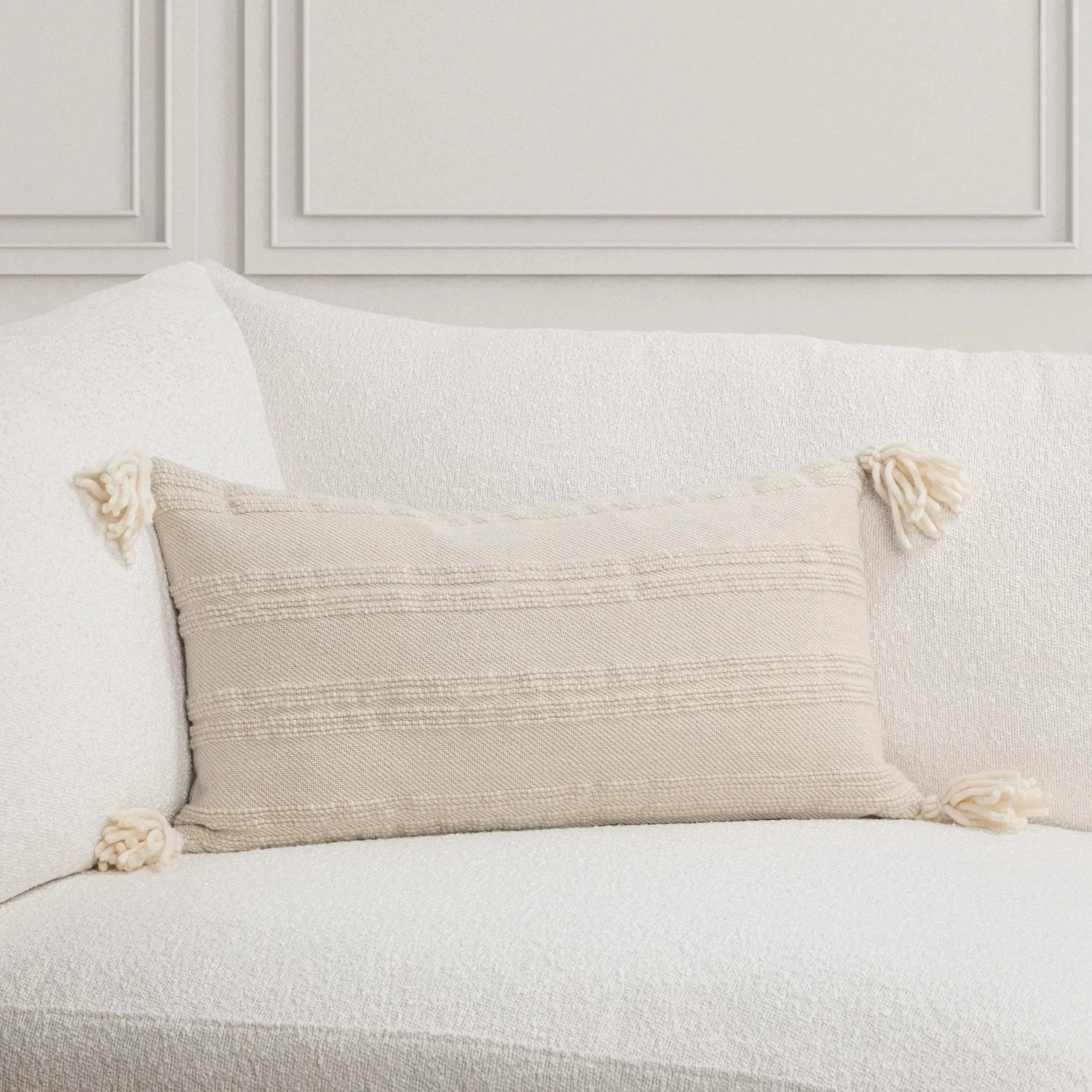 York Wool Fabric Throw Pillow - Image 15