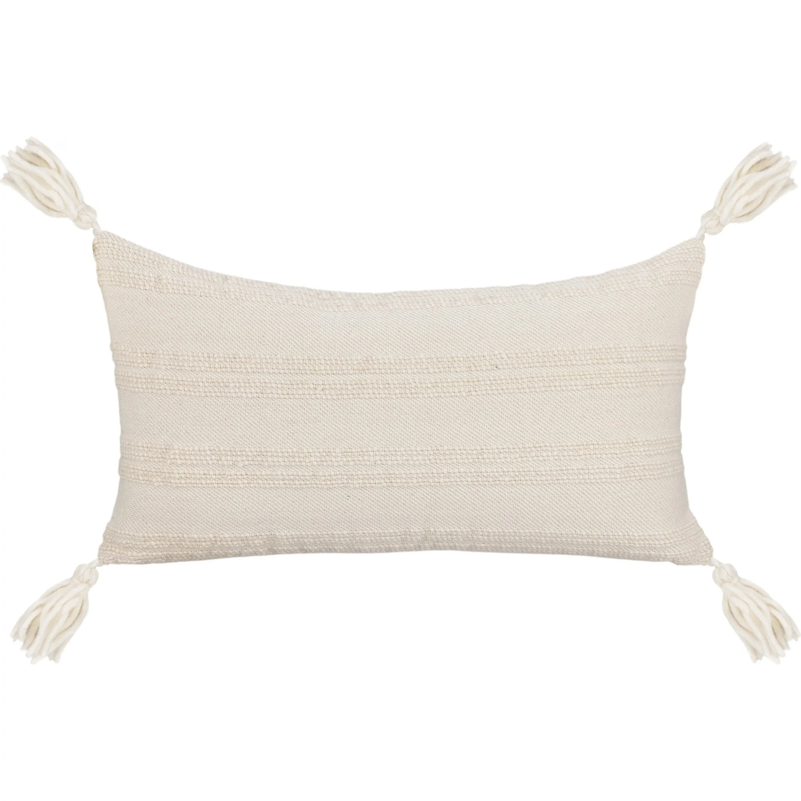 York Wool Fabric Throw Pillow - Image 2