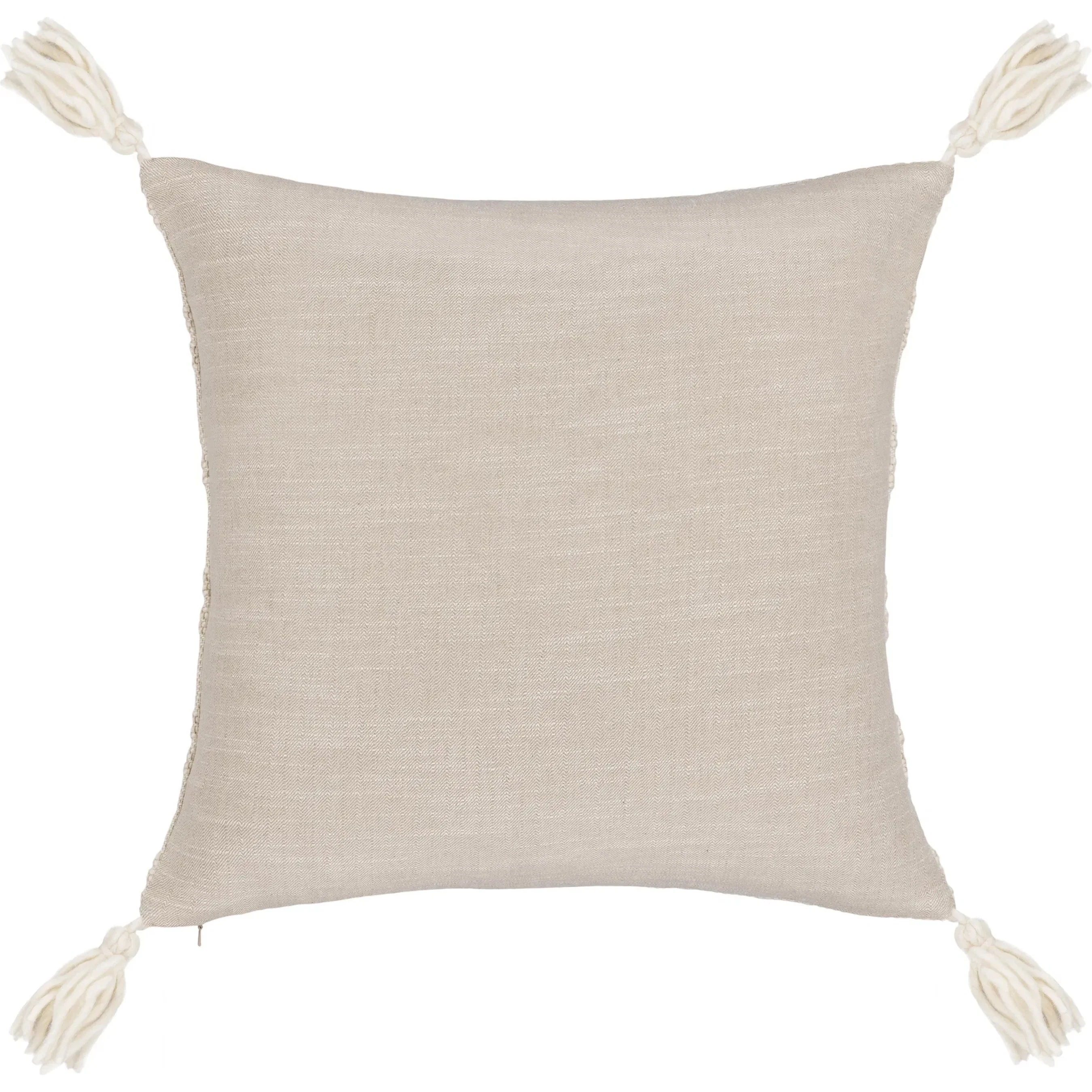 York Wool Fabric Throw Pillow - Image 4