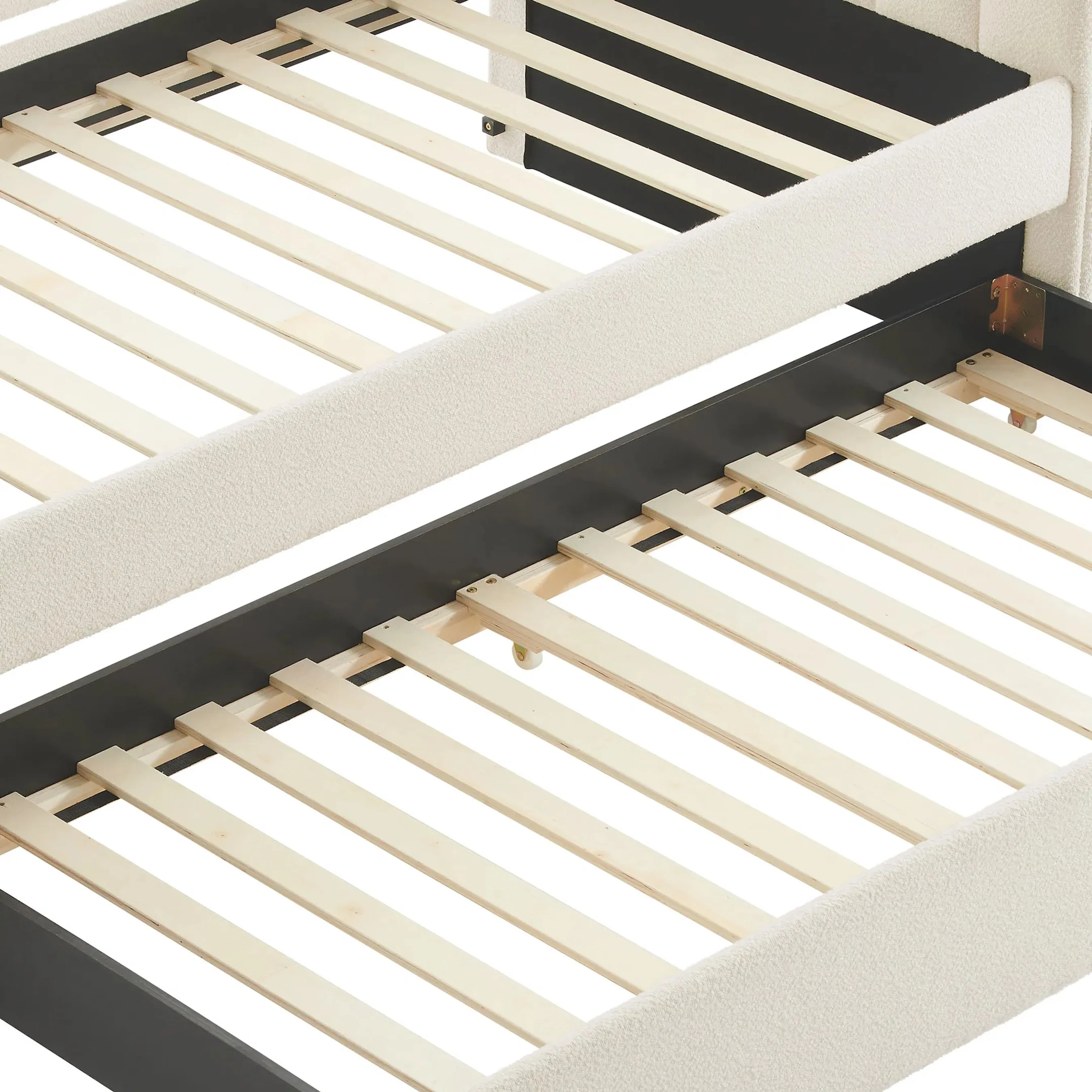 Yuma Channel Boucle Daybed With Trundle - Image 3