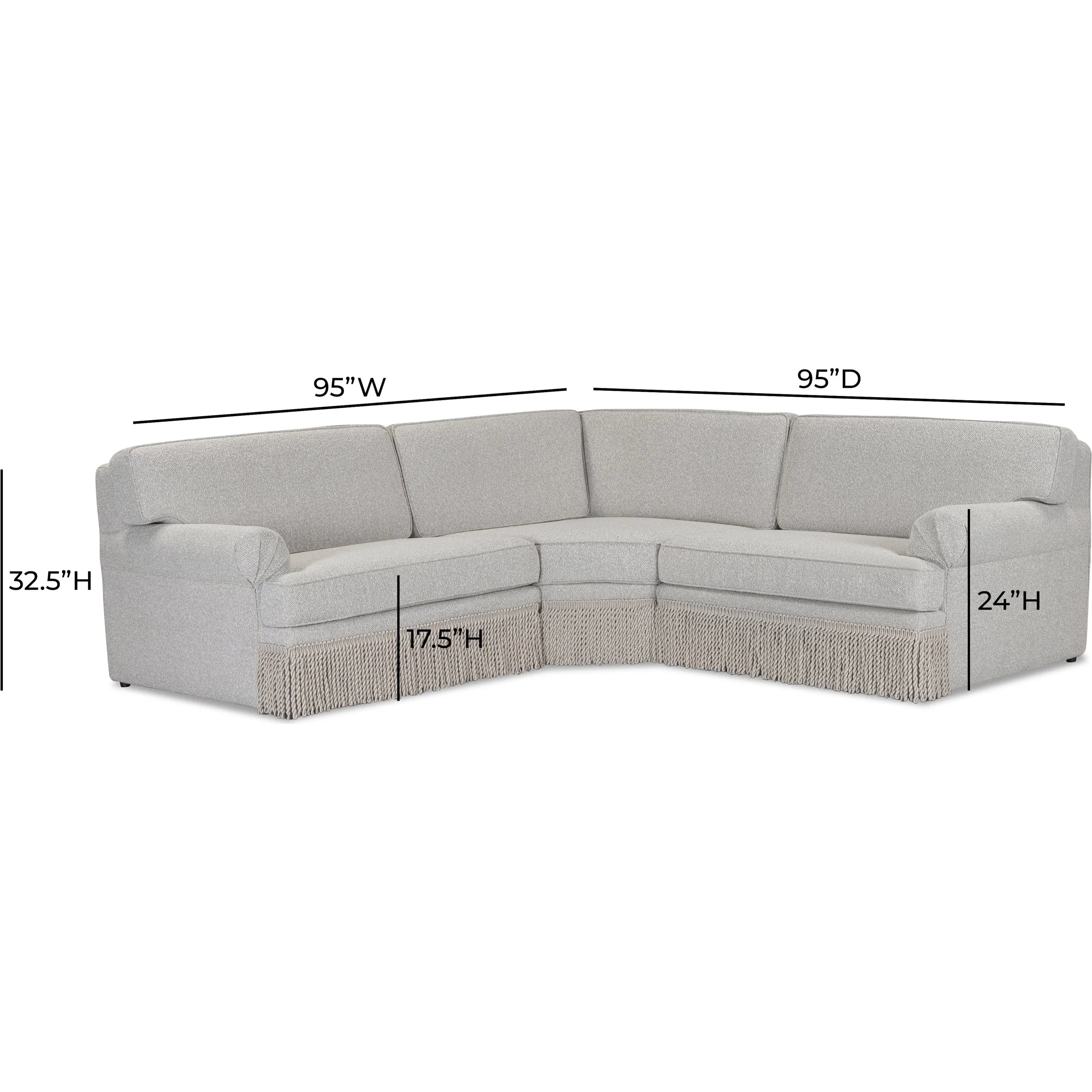 Yvette 3-Piece Performance L-Sectional - Image 2