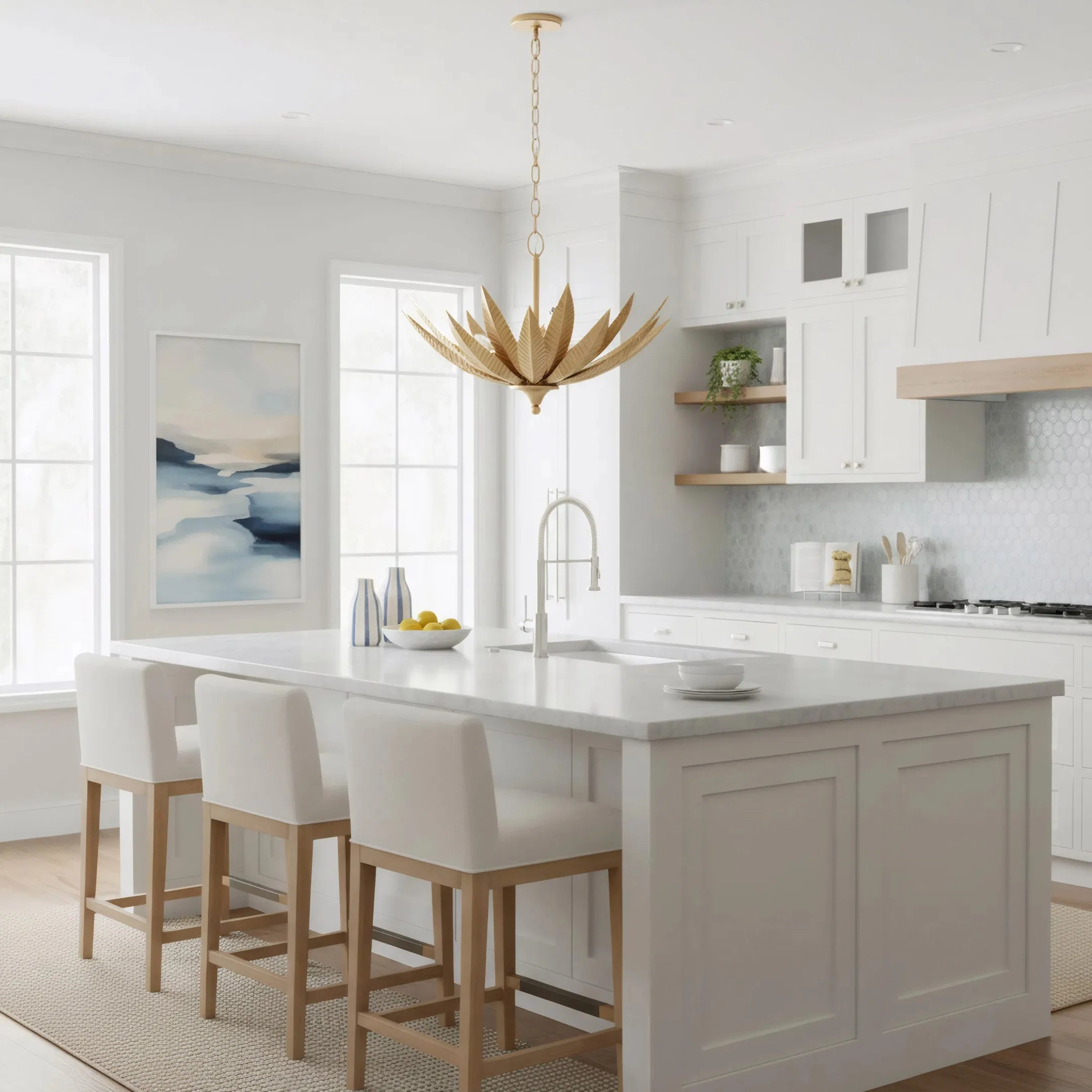 Zanara 6 Light Pendant - Image 3
