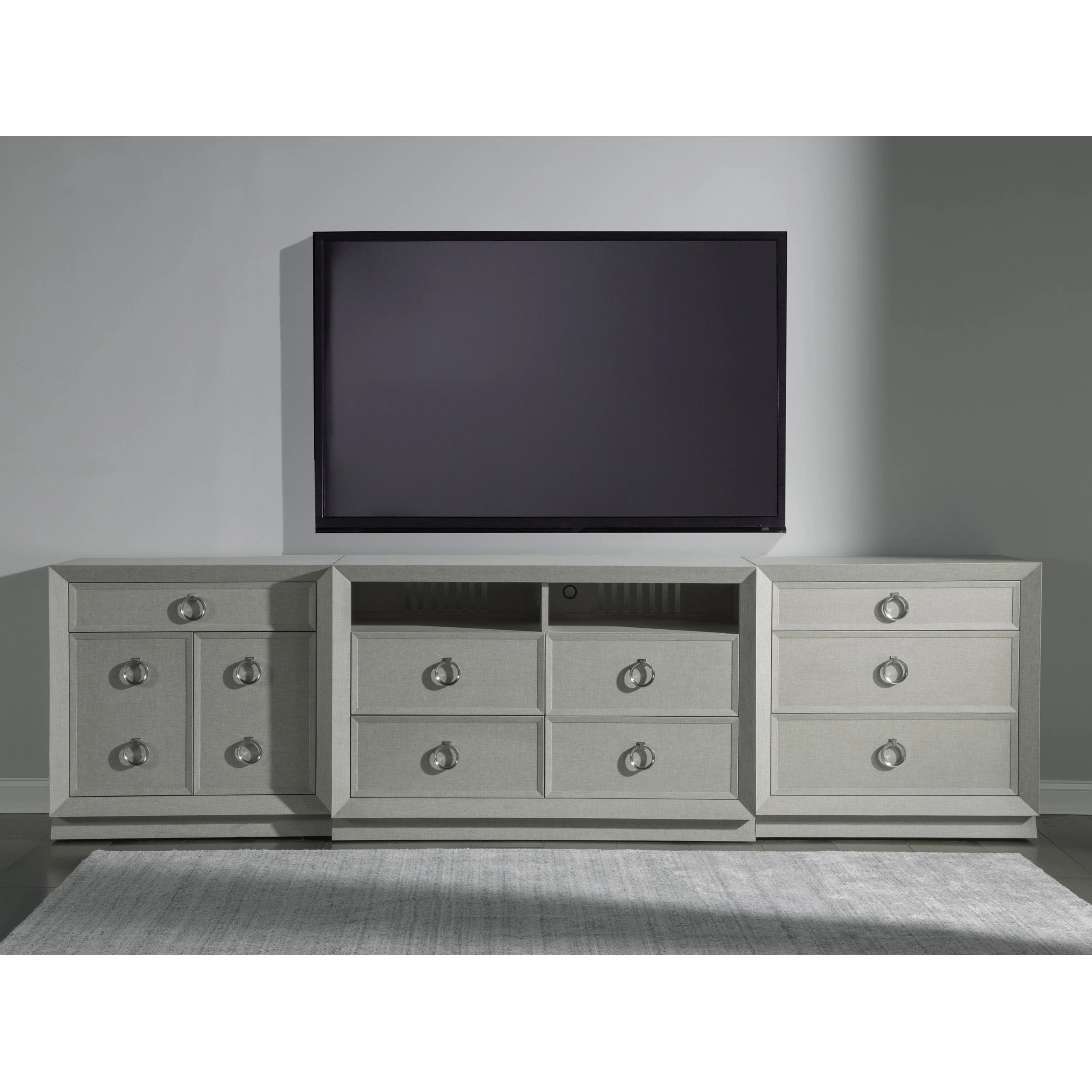 Zeitgeist Linen Hall Door Chest - Image 10
