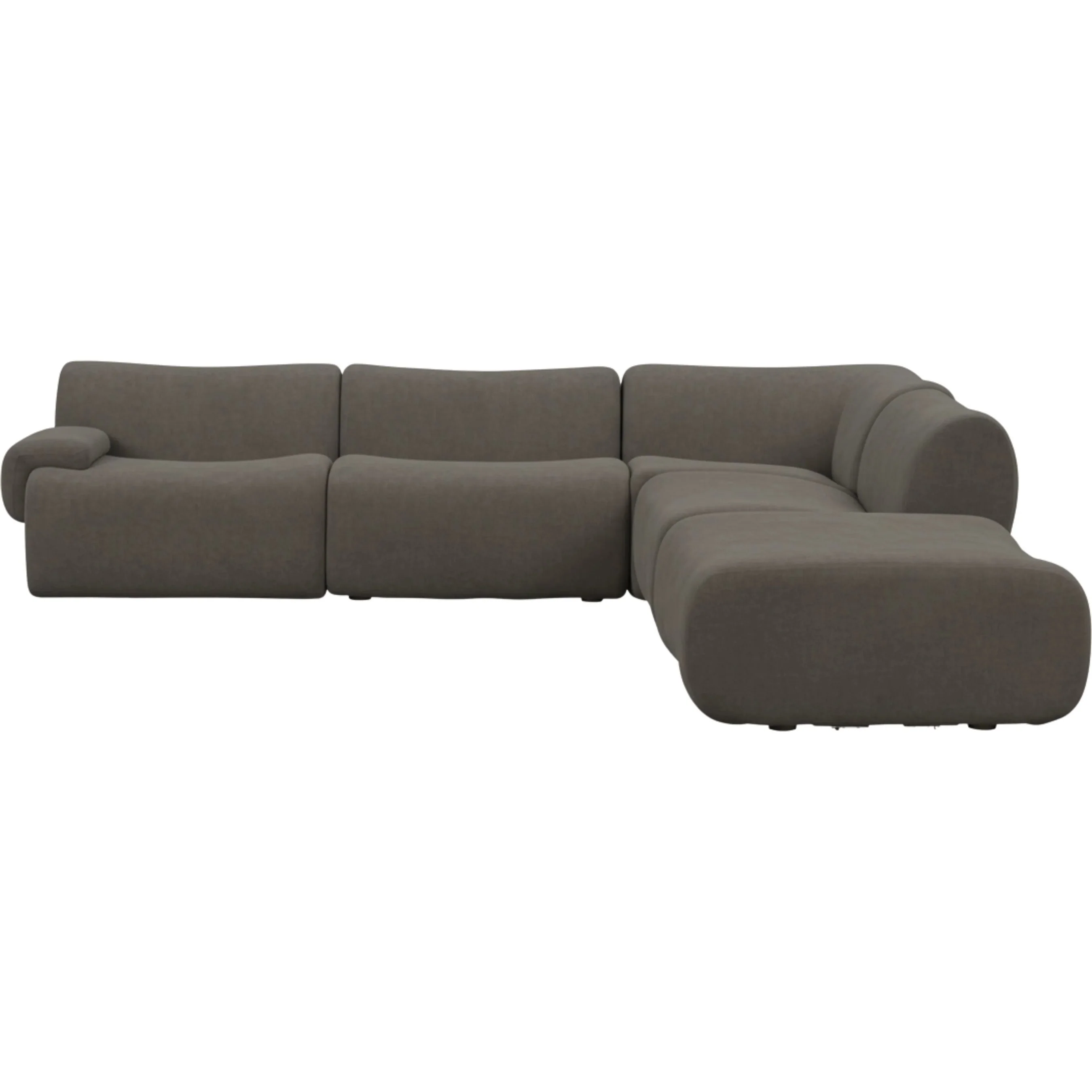 Zenith 5-Piece Contract-Grade Upcycled Modular Sectional - Image 19