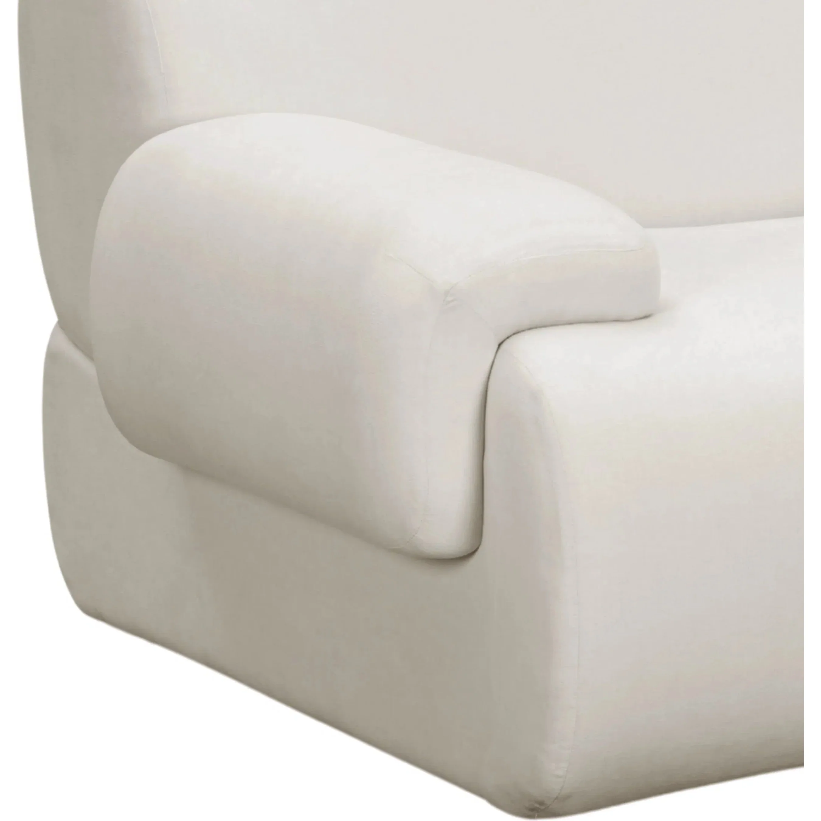Zenith Contract-Grade Upcycled Modular Loveseat - Image 4
