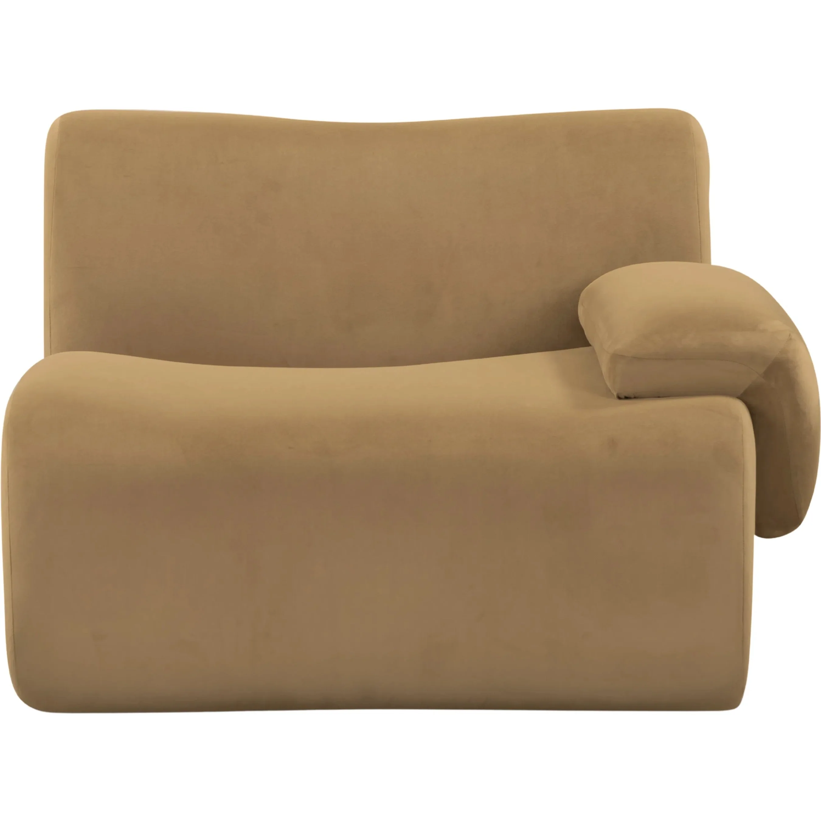 Zenith Performance Velvet Modular Corner Chair - Image 2